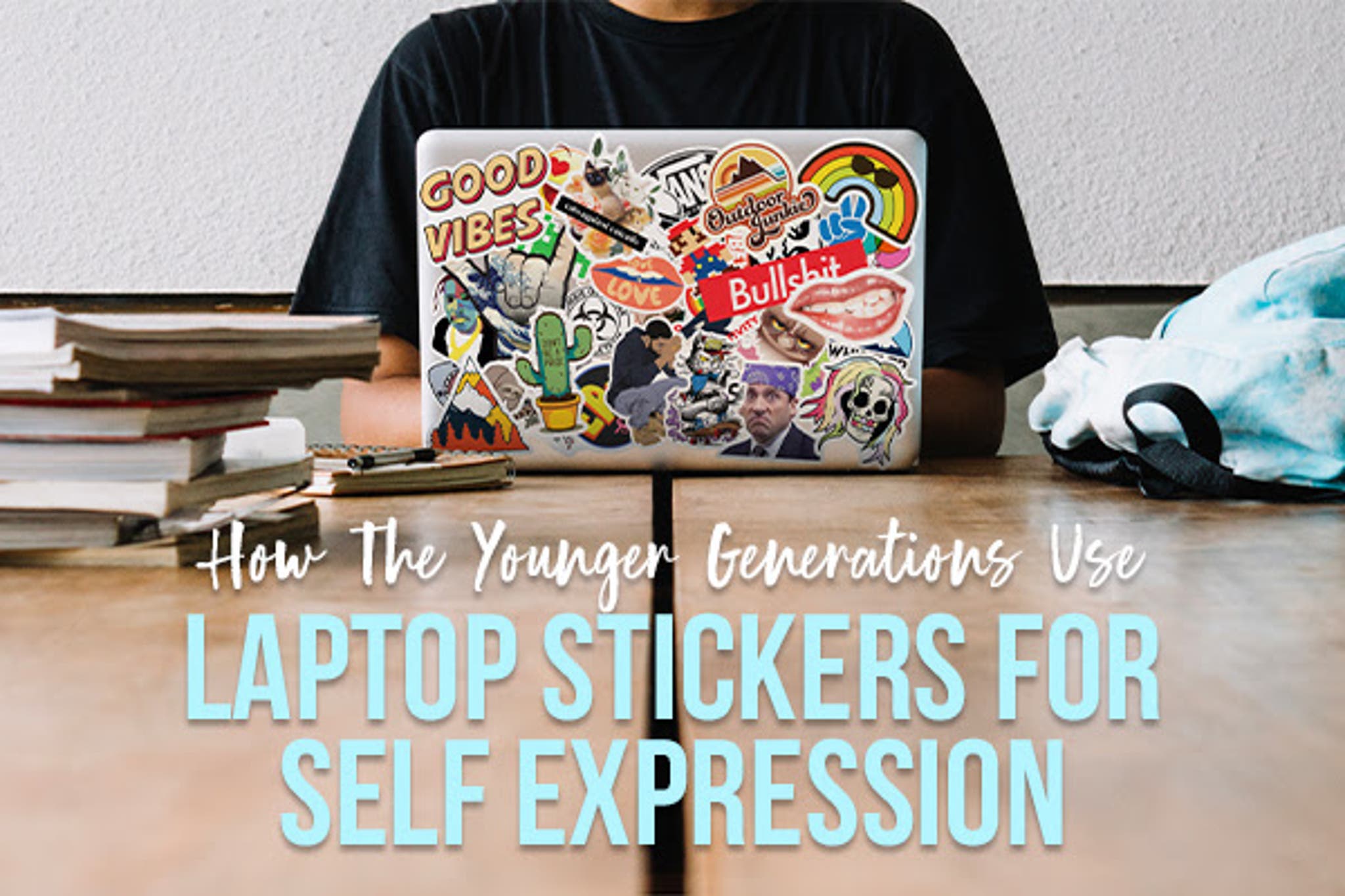 How Younger Generations Use Laptop Stickers