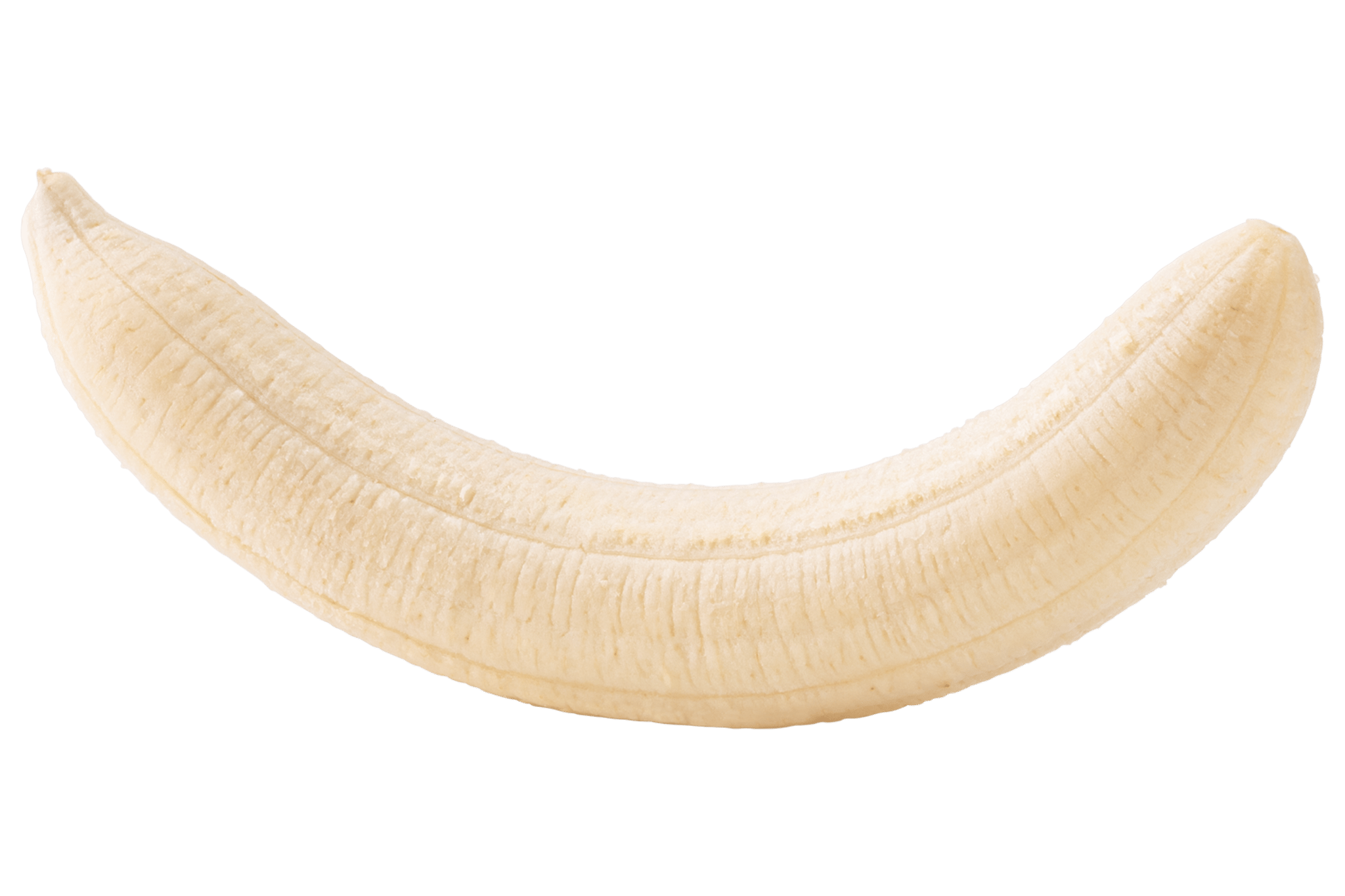 Banana peeled