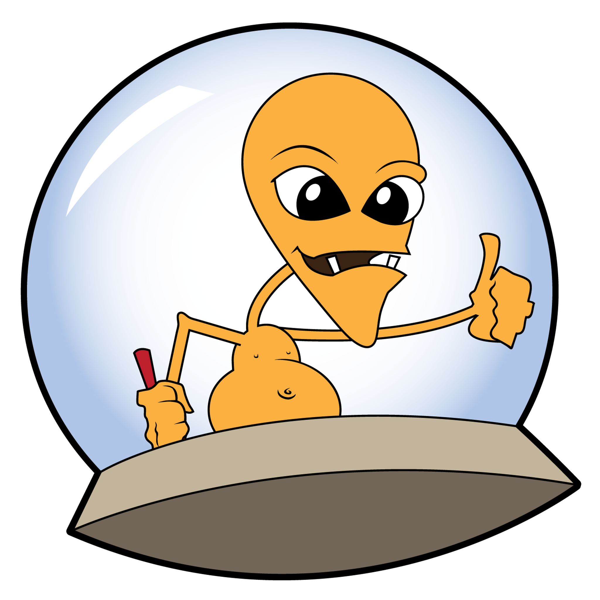 ALIEN THUMBS UP