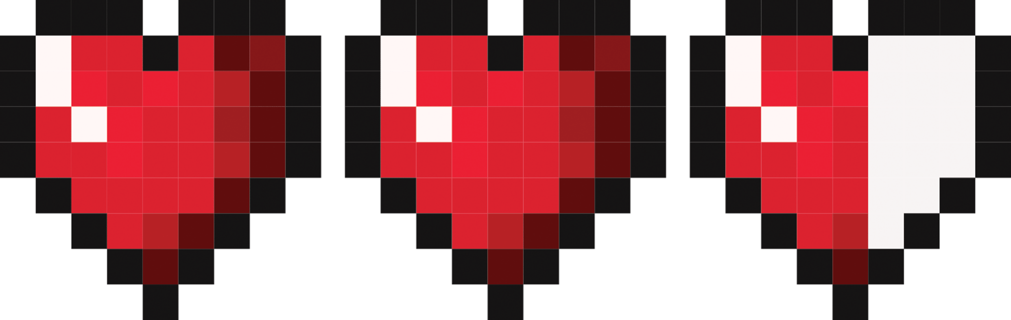 Pixel Hearts