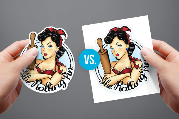 Die-Cut Sticker Singles vs Kiss-Cut Sticker Singles