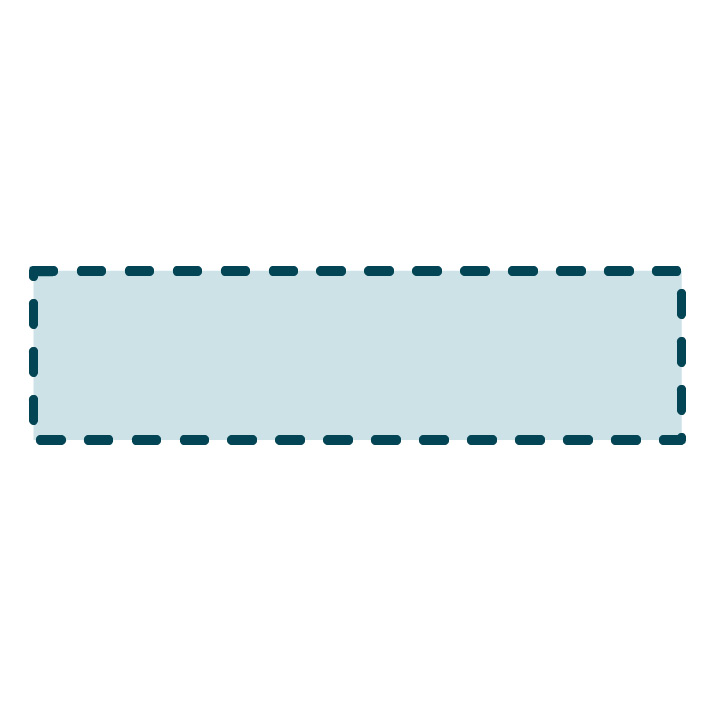 Large Rectangular Bumper Sticker – 11.5" × 3"