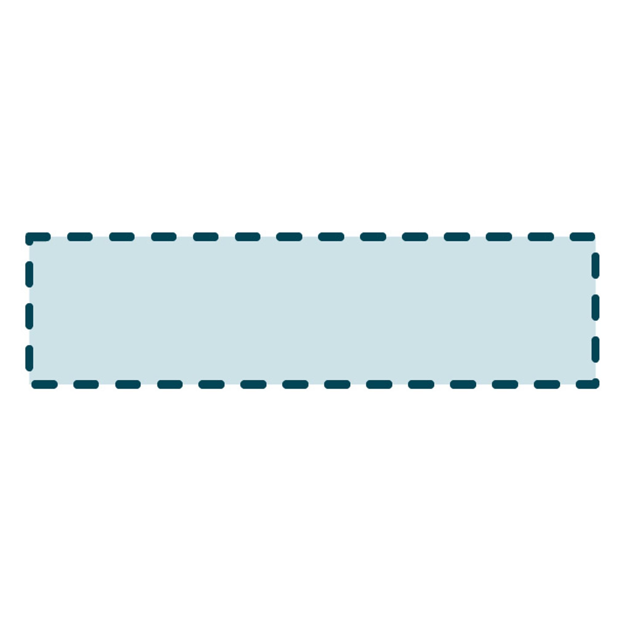 Large Rectangular Bumper Sticker – 11.5" × 3"