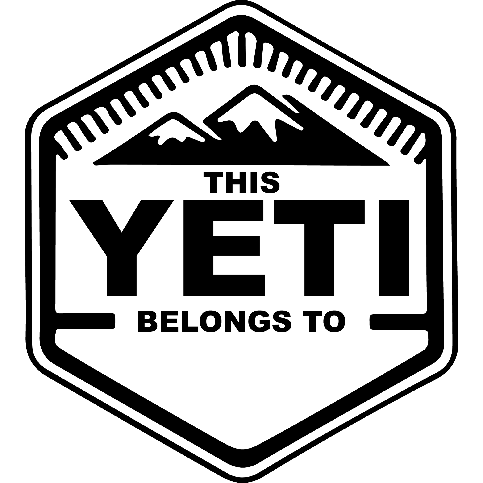 This Yeti Belongs To