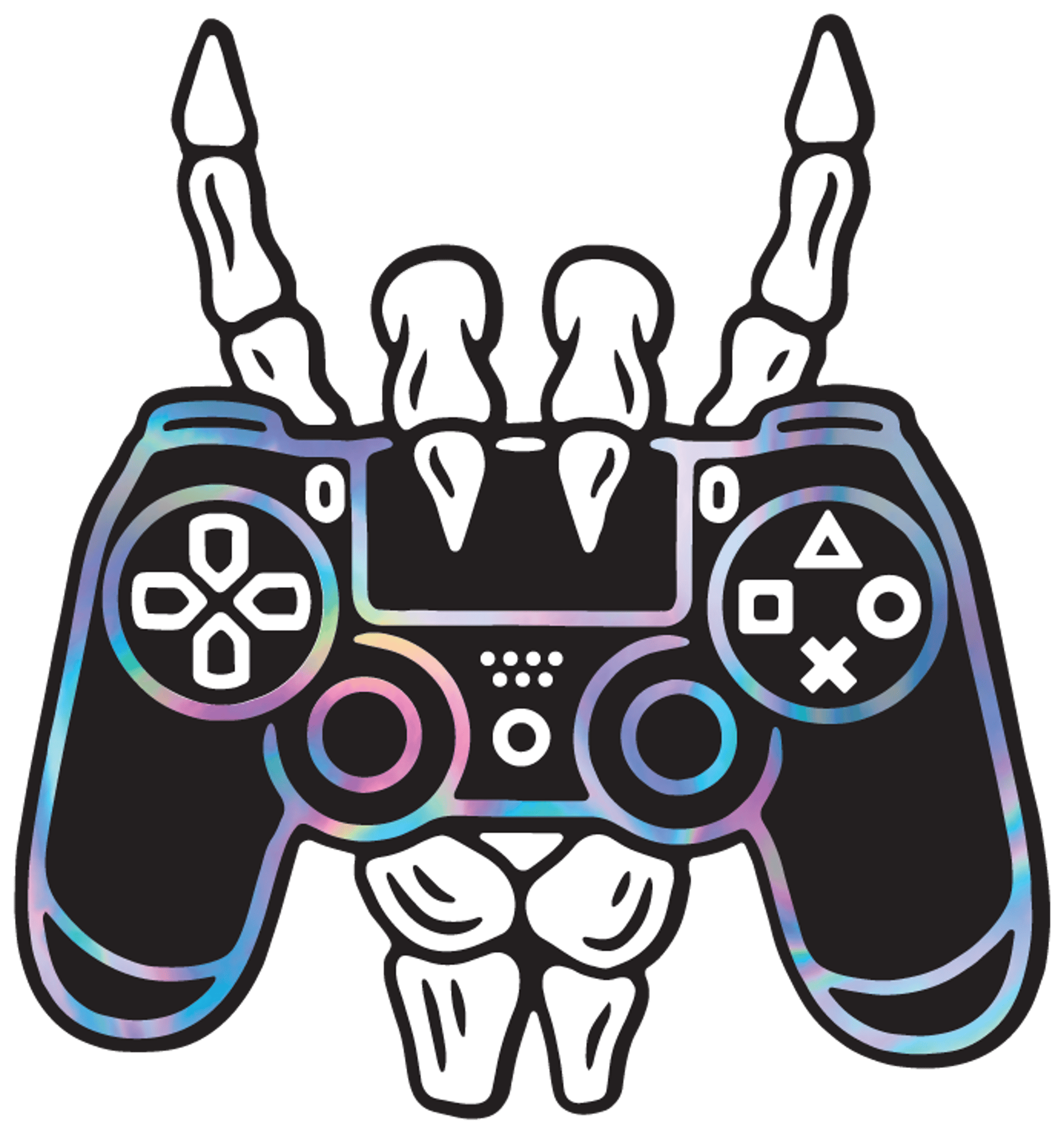 Skeleton PS4 Controller