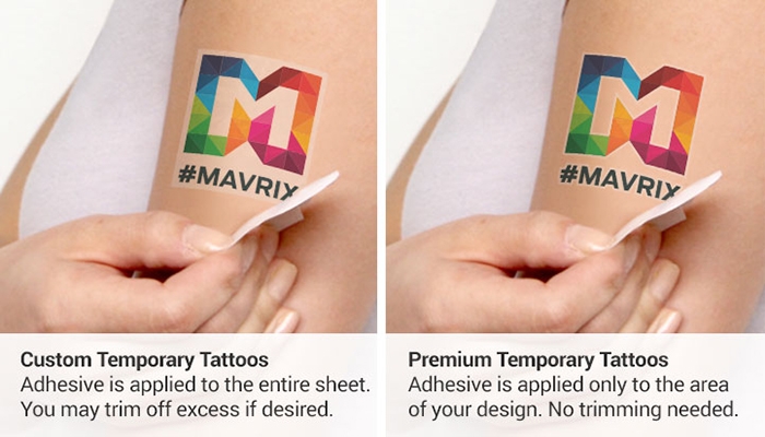 metallic temporary tattoo temporary tattoo, marketing, events
