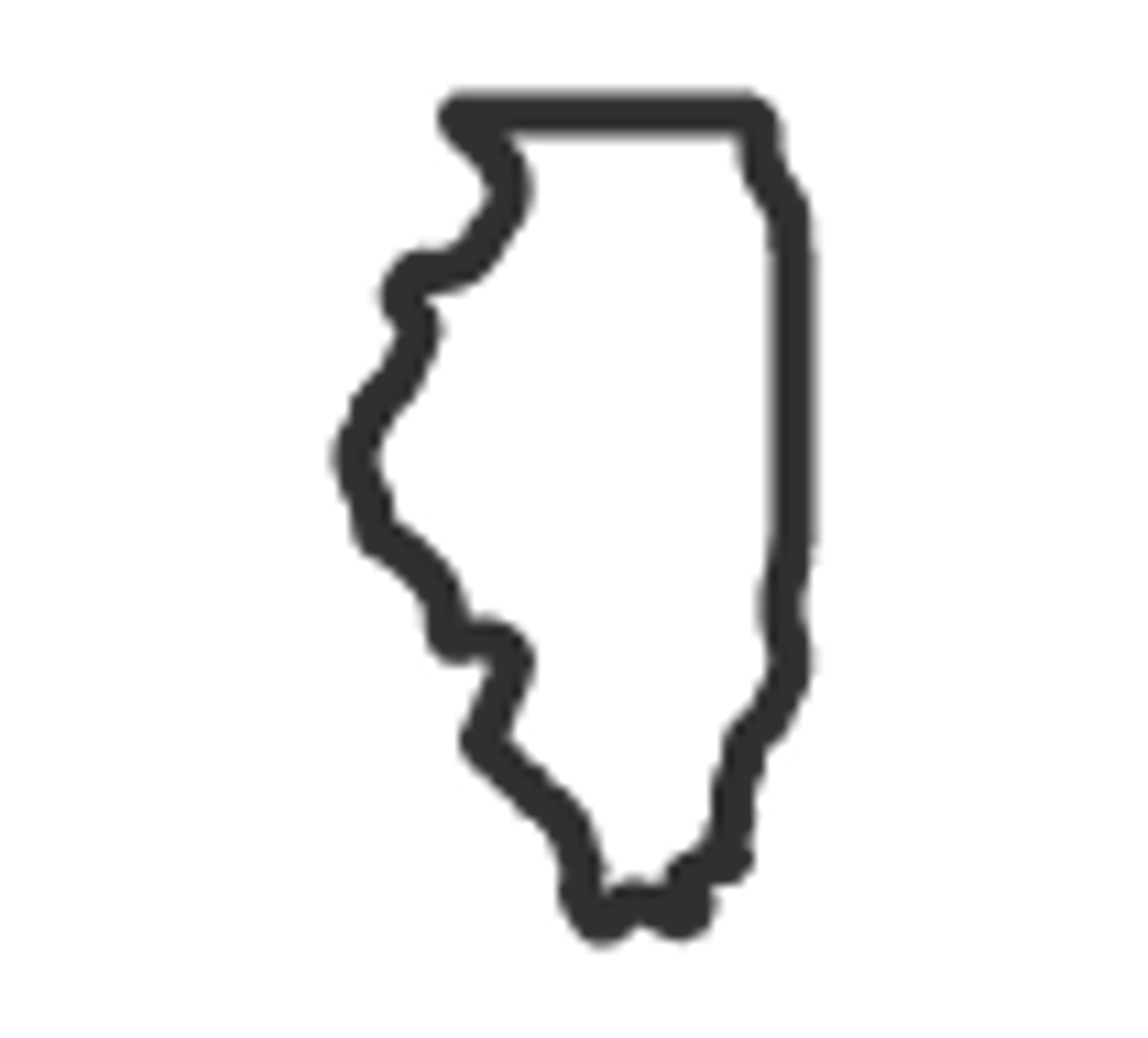 USA Illinois State Template