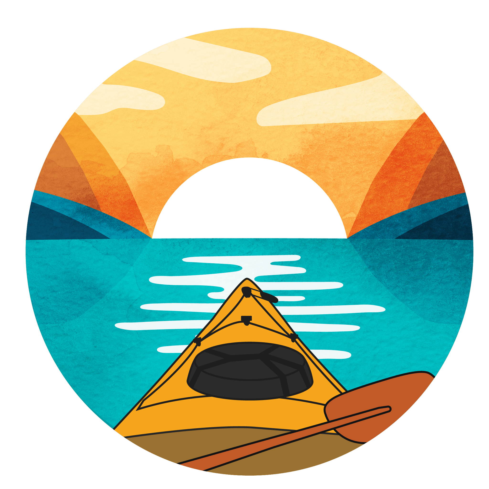Kayak Sunset Rafting
