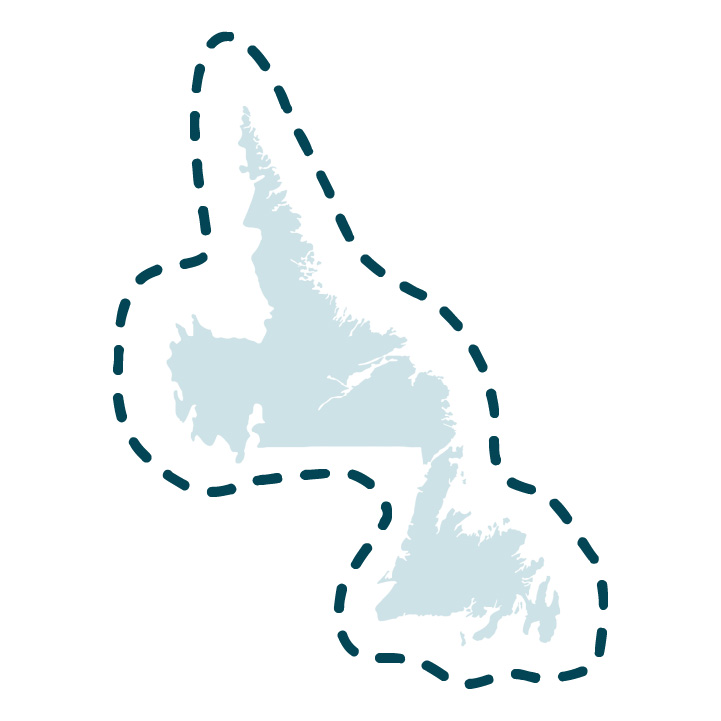 Canada Newfoundland and Labrador Province Template