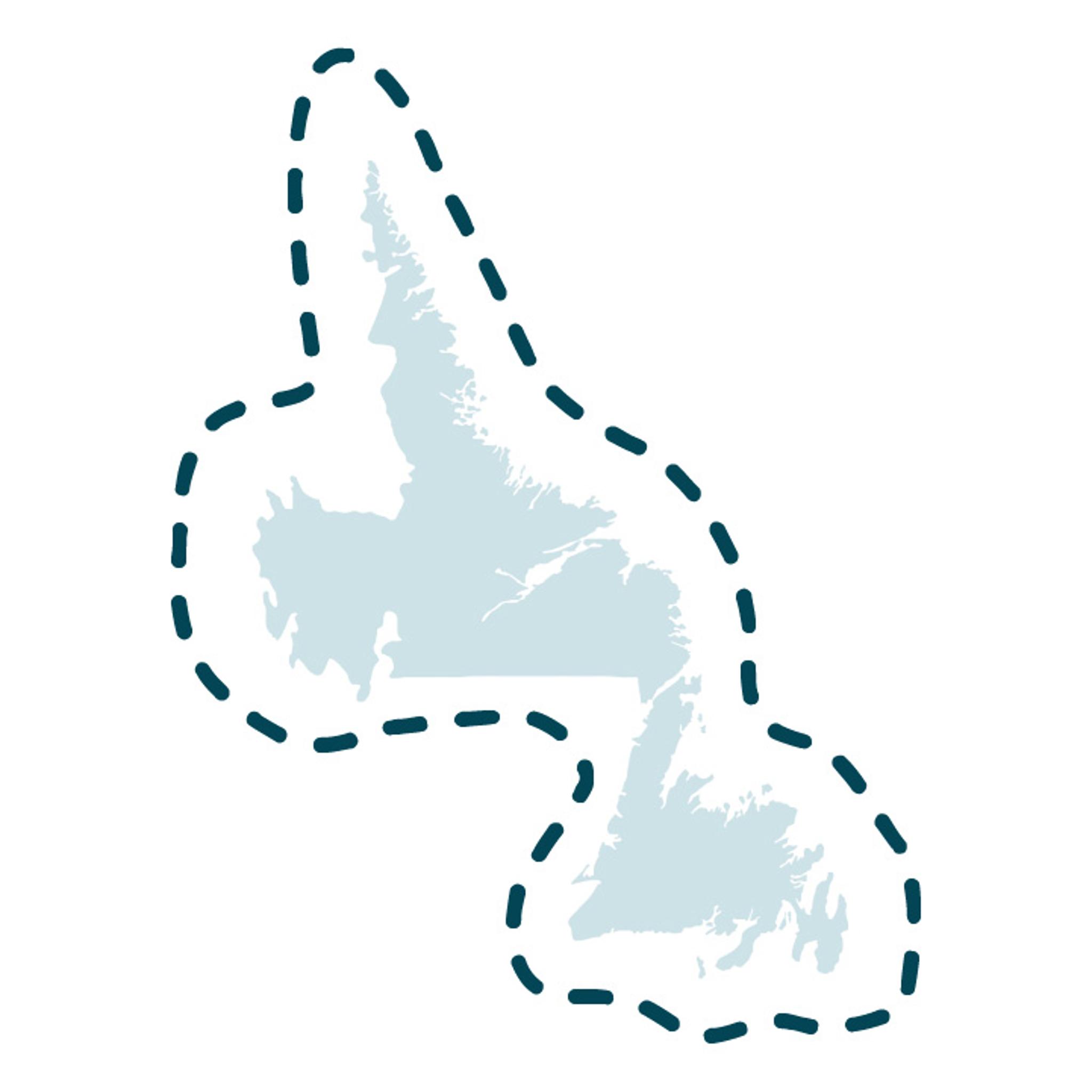 Canada Newfoundland and Labrador Province Template