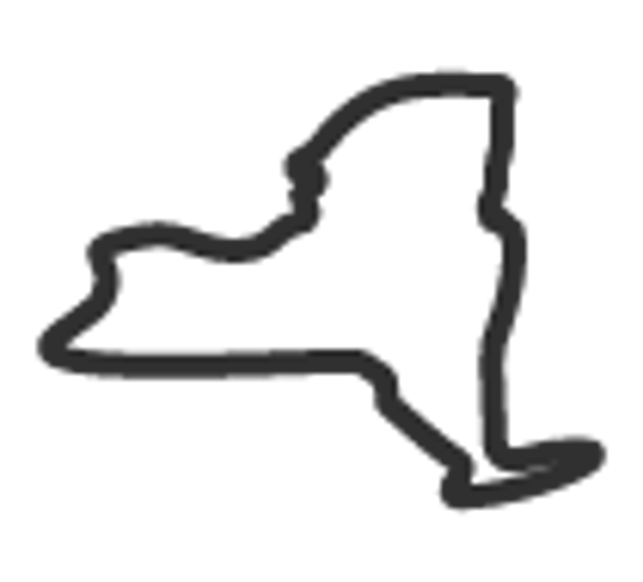 USA New York State Template 