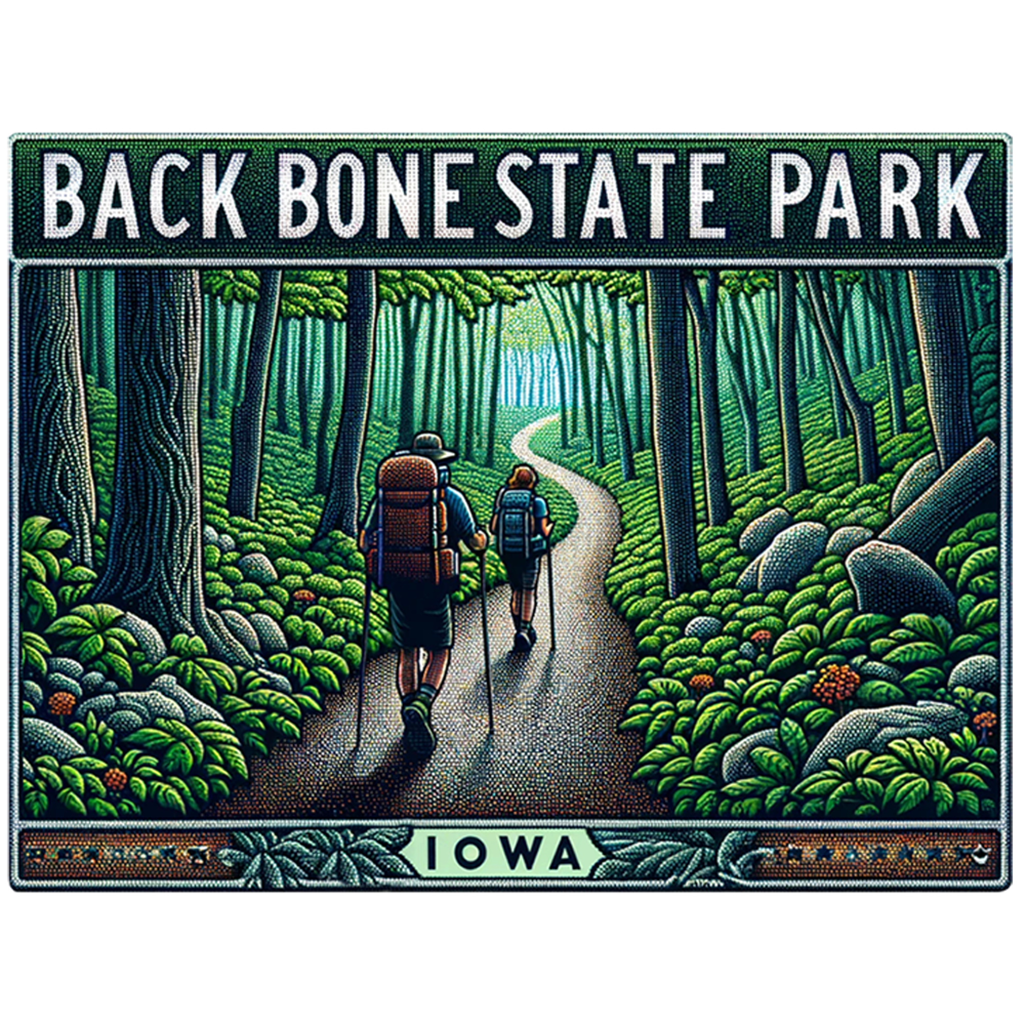 Iowa, Backbone State Park