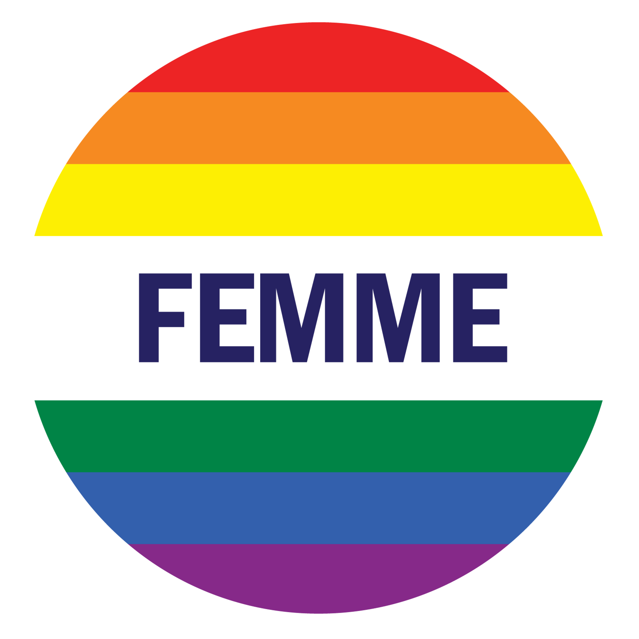 Rainbow Femme Pride