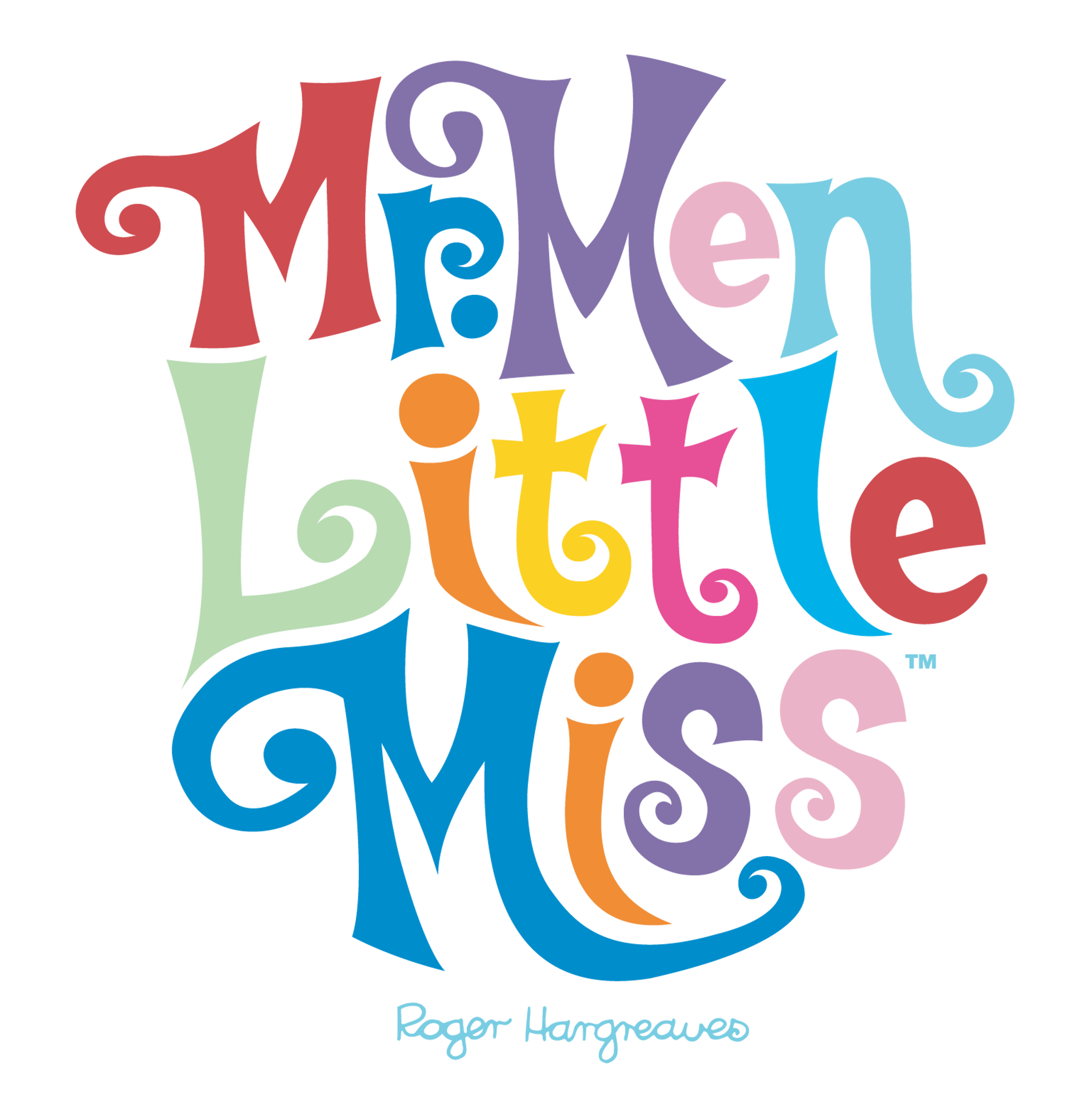 Mr. Men Little Miss Rainbow Letters