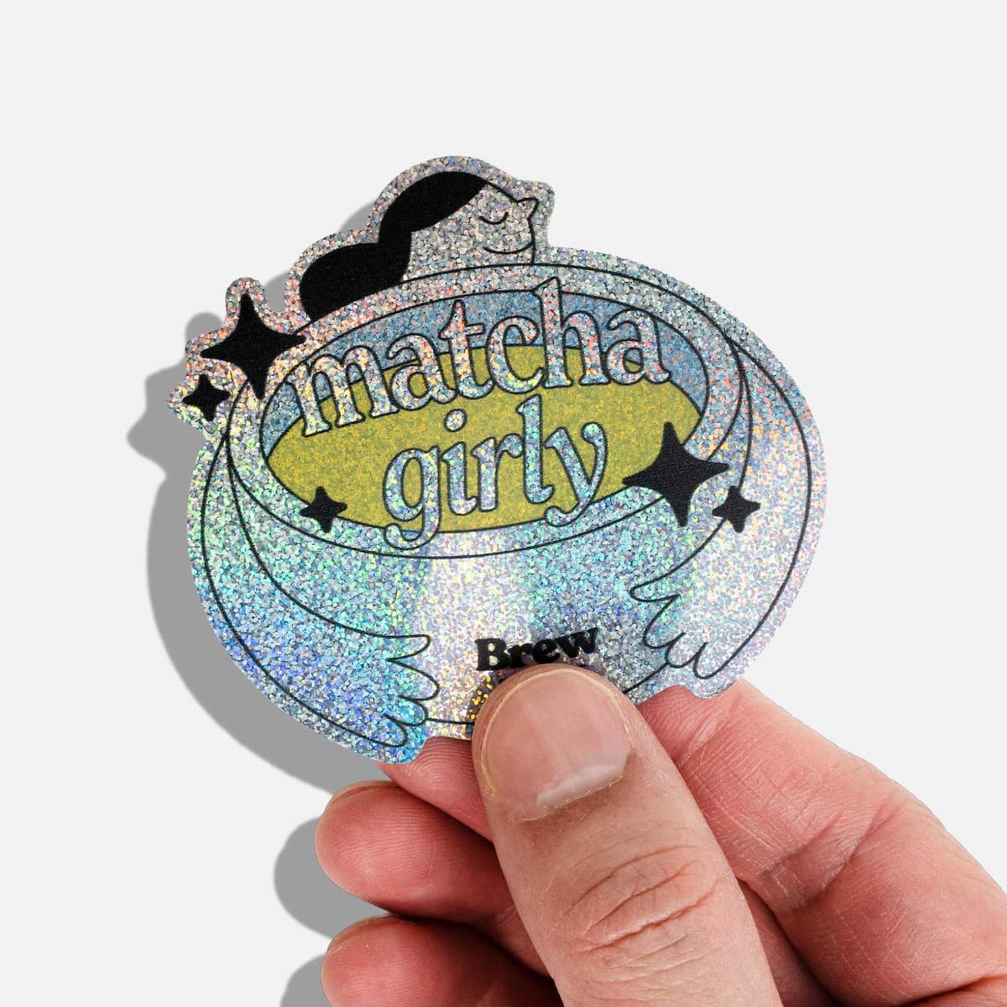 Glitter Die-Cut Stickers