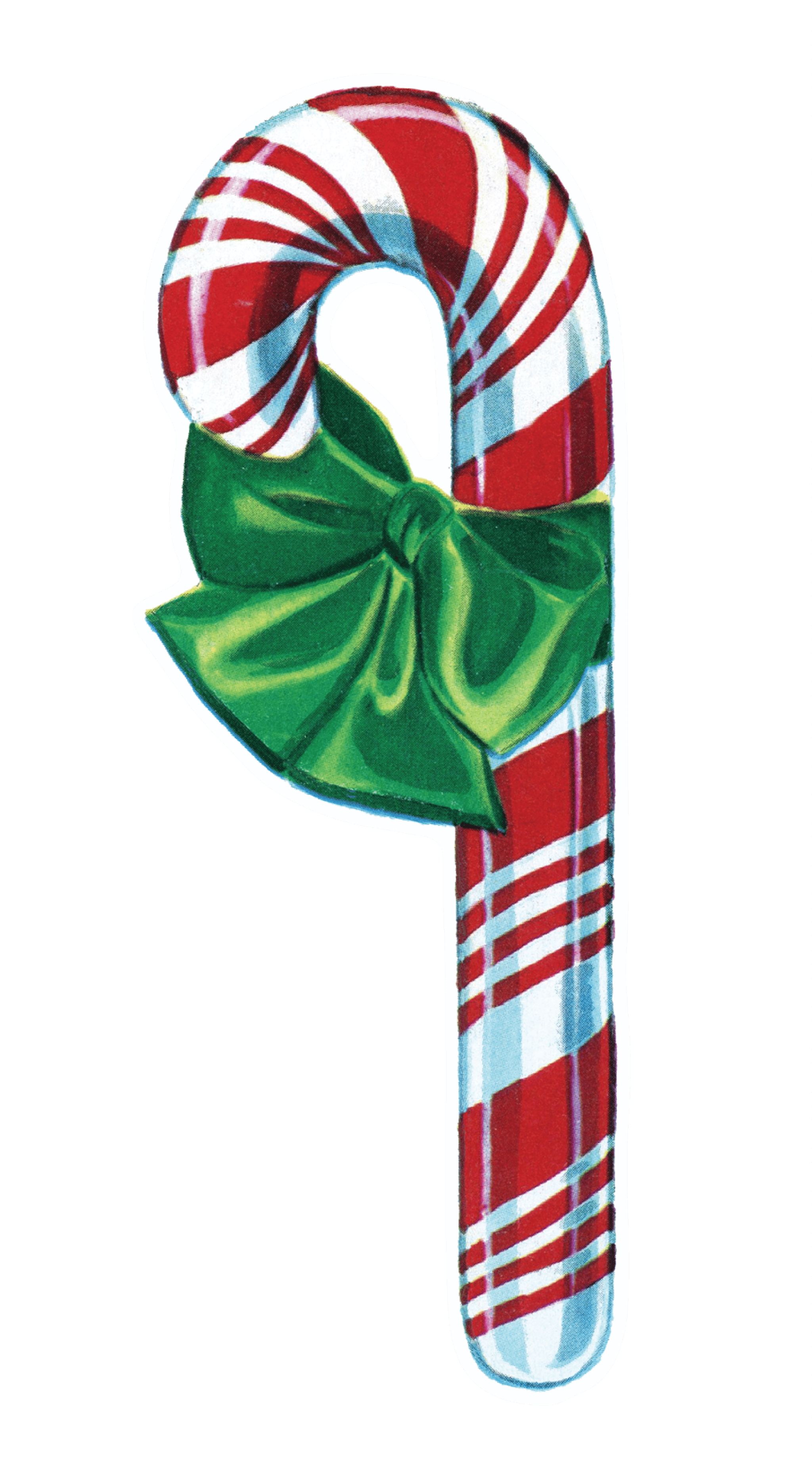 Vintage Christmas Candy Can