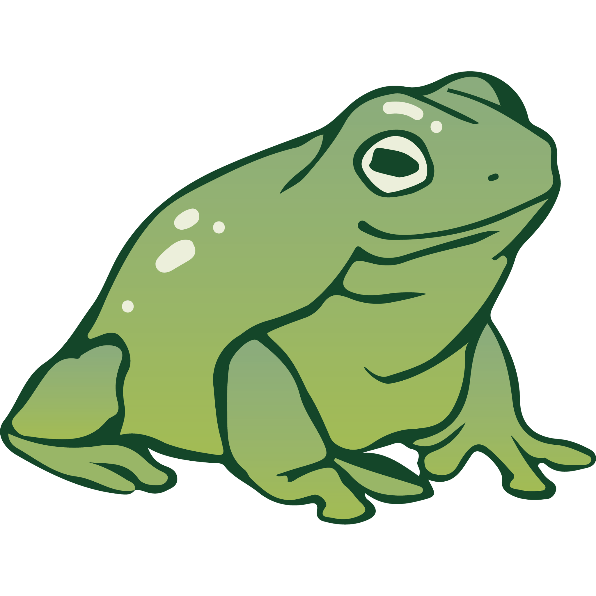 Upright Frog