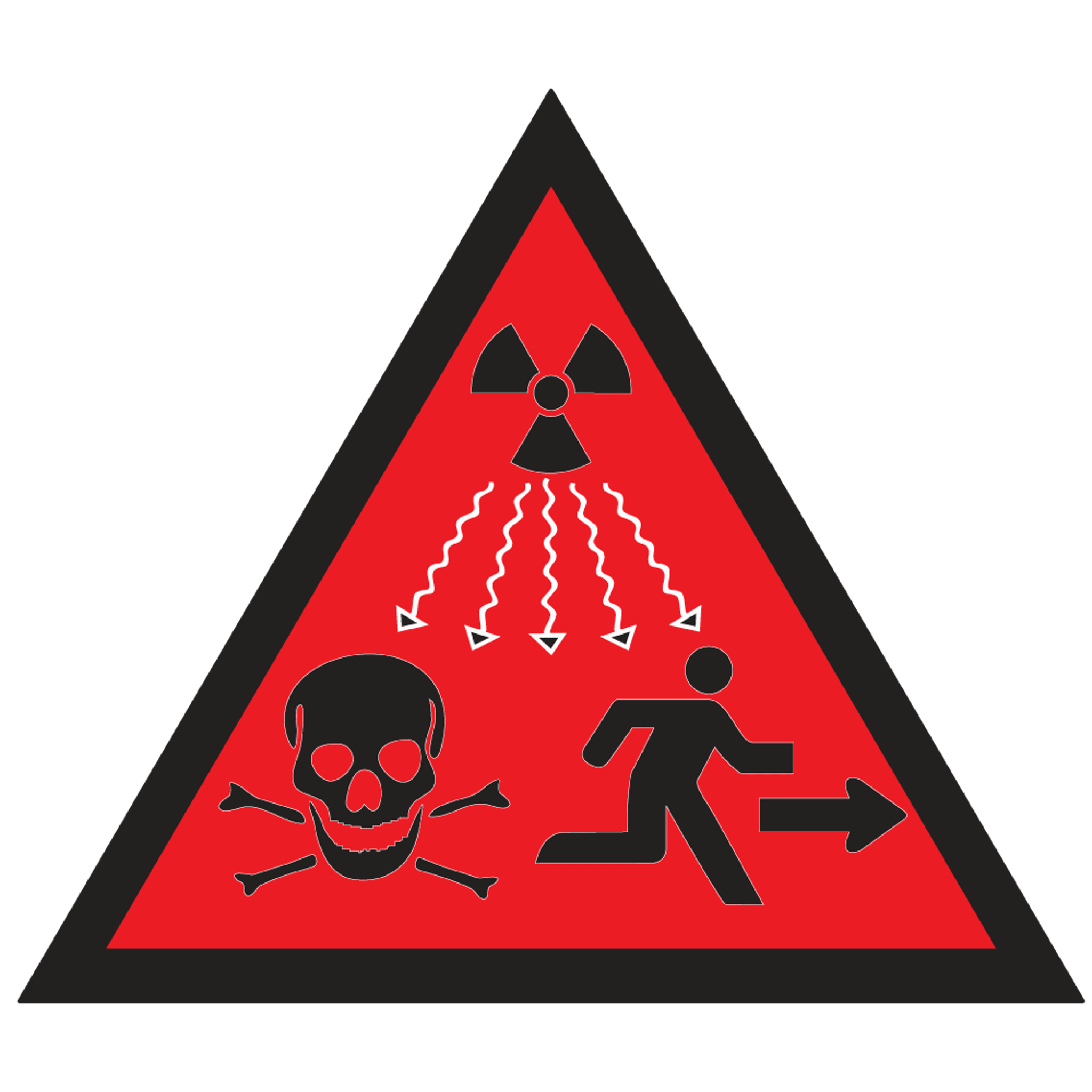 Poisonous Biohazard Skull Radiation