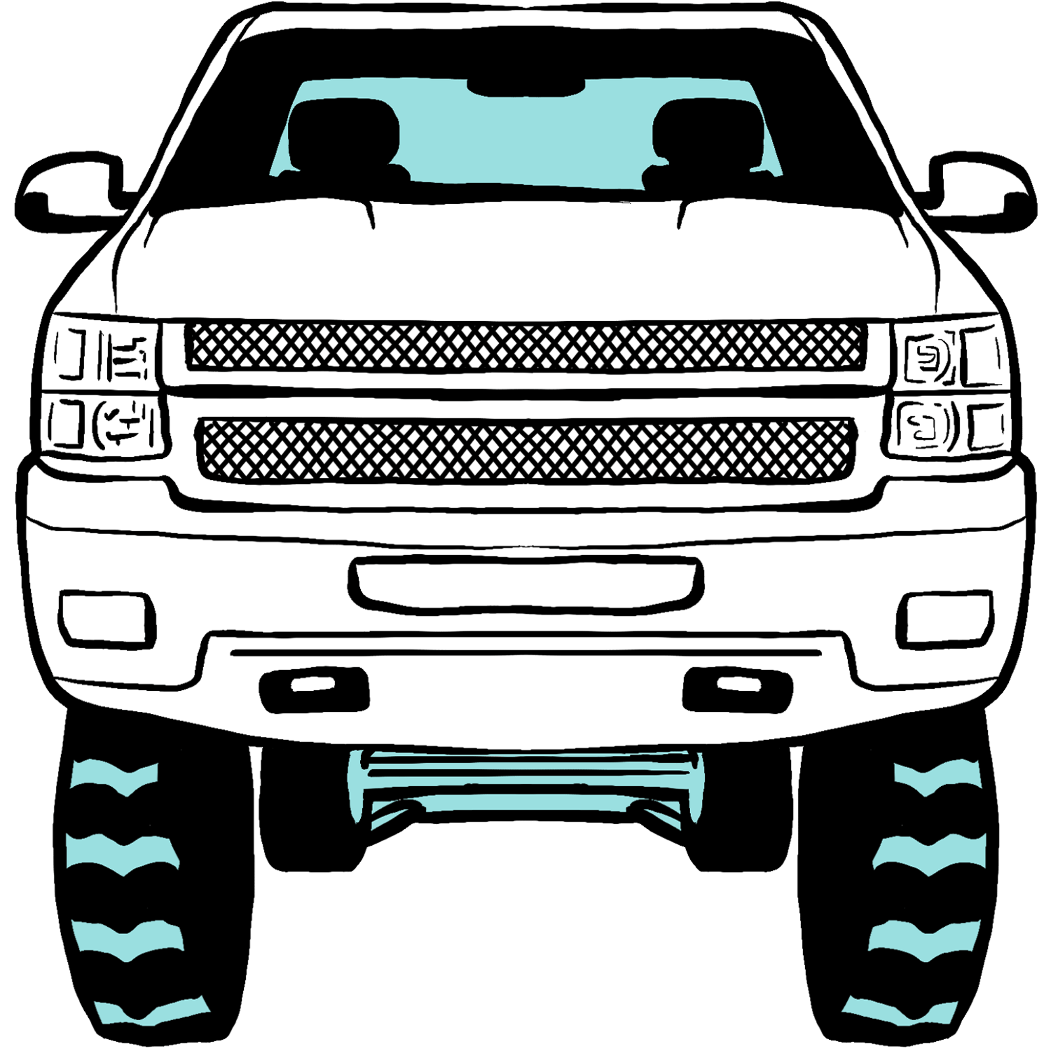 Truck Front Facing