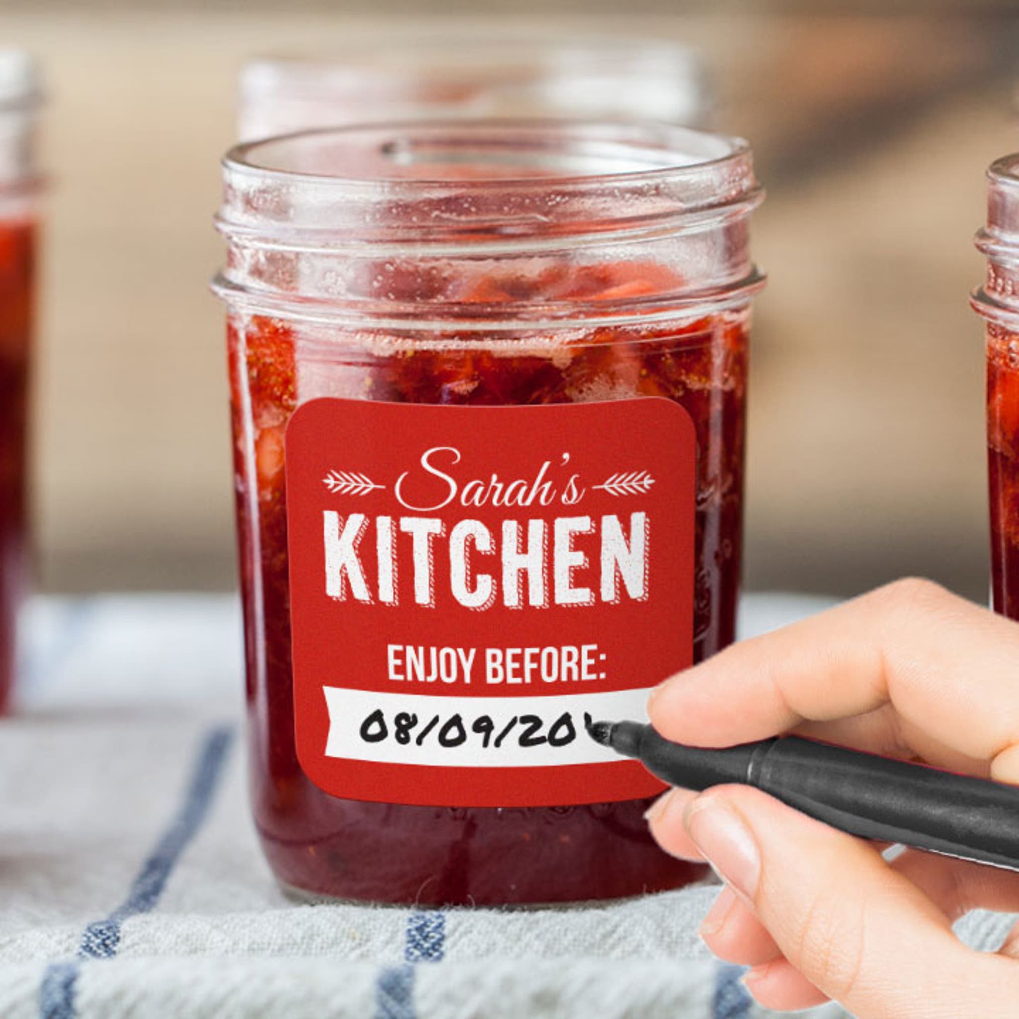 Custom Writable Sticker Rolls