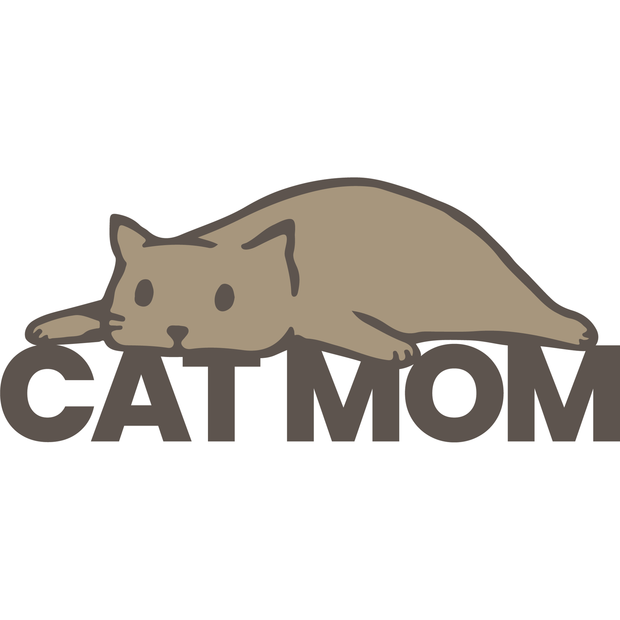 Brown Cat Mom