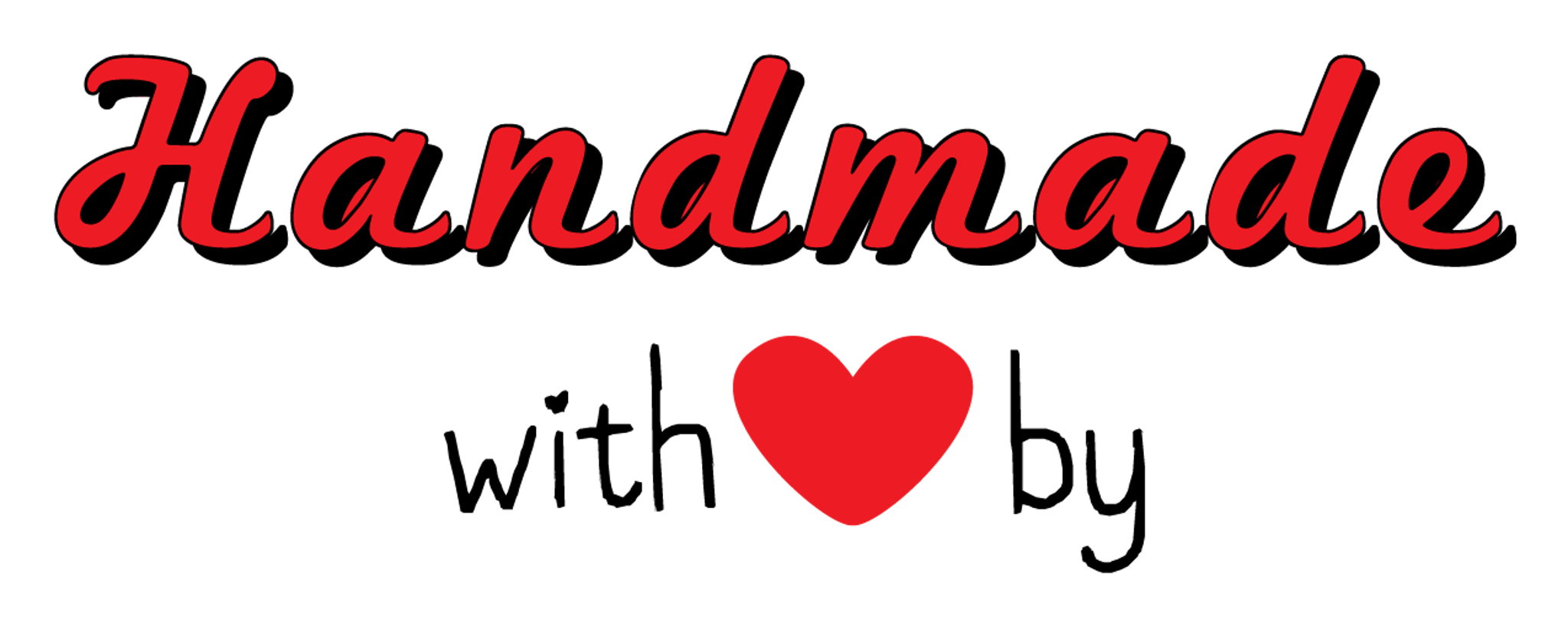 Handmade With Love Heart