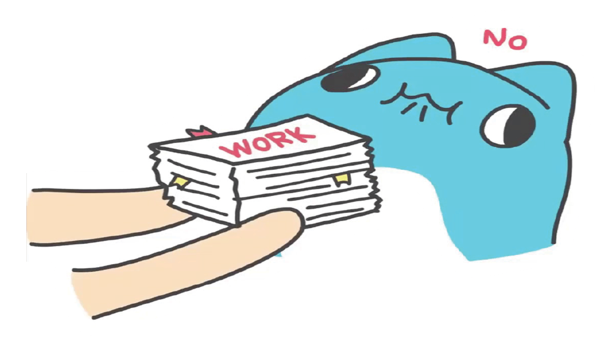 Funny Bugcat No Work