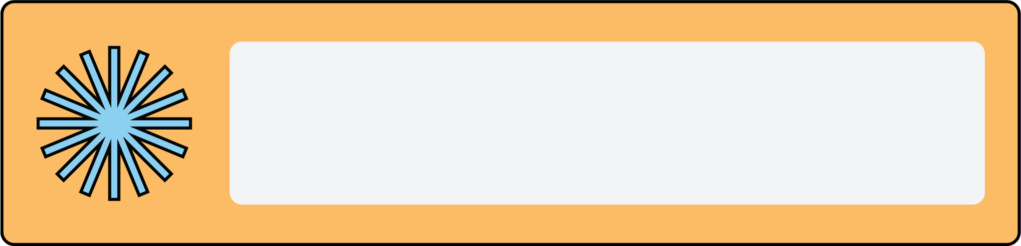 Star Label Orange
