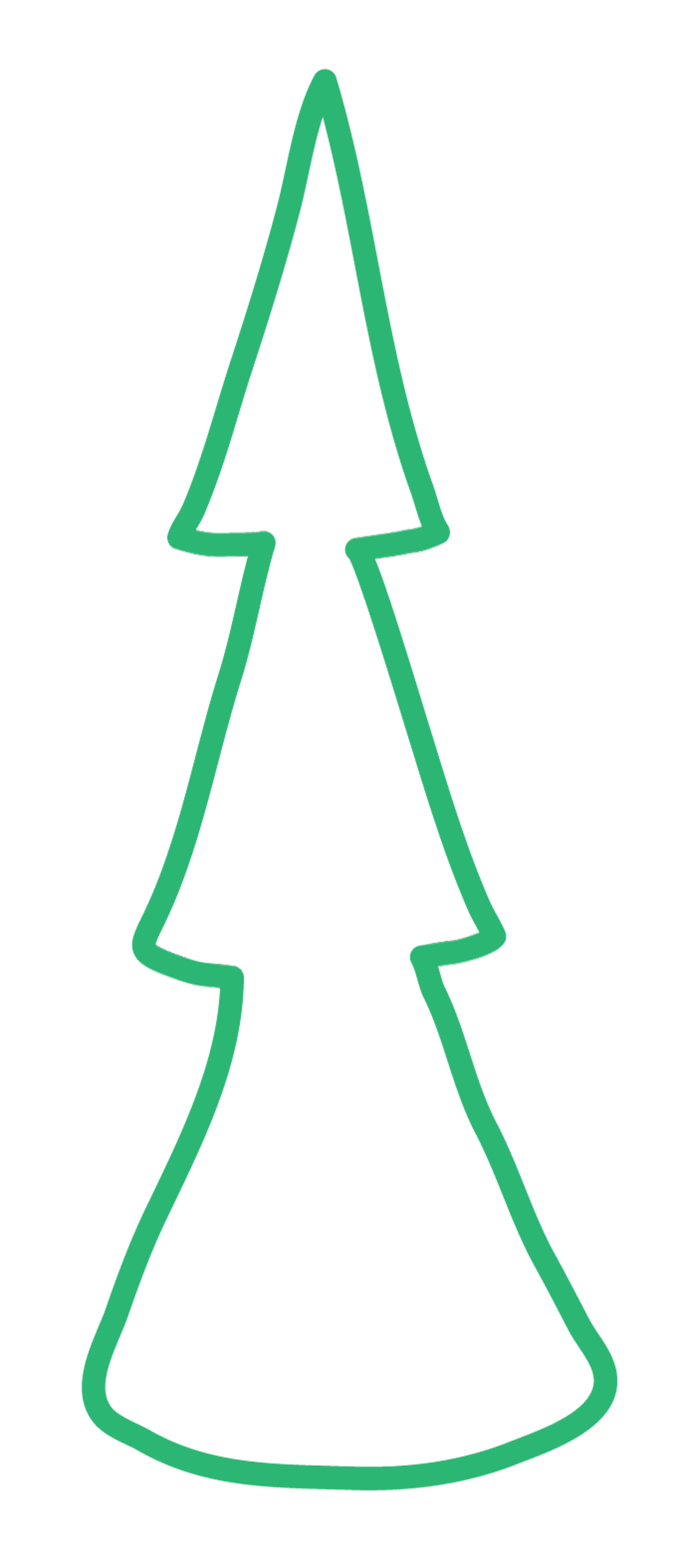 3-Points Christmas Tree