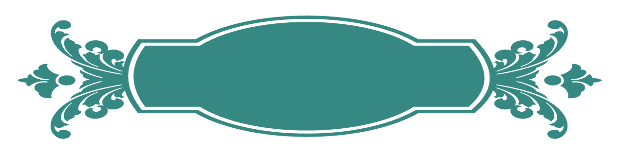 Floral Name Plate