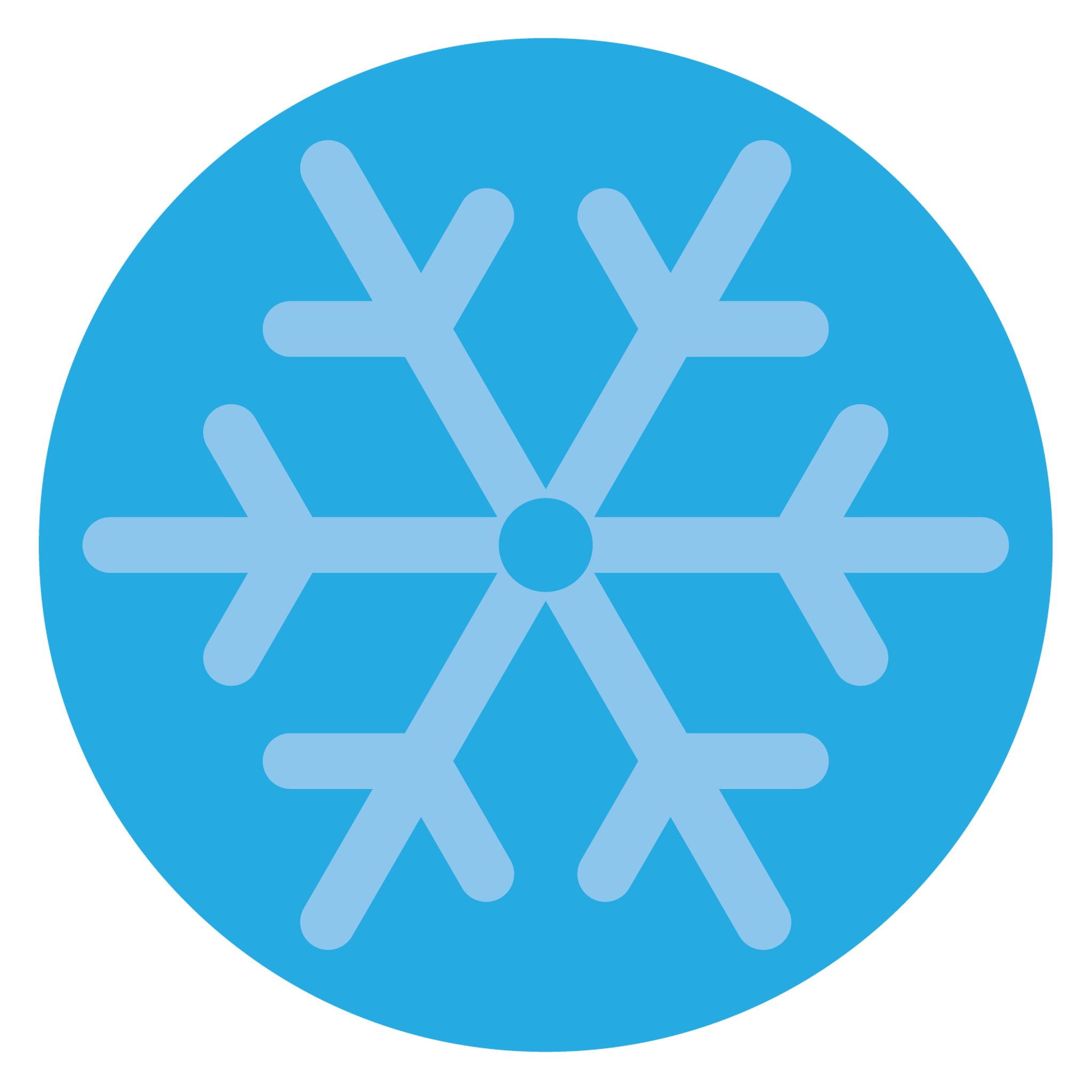 Christmas Circle Snowflake