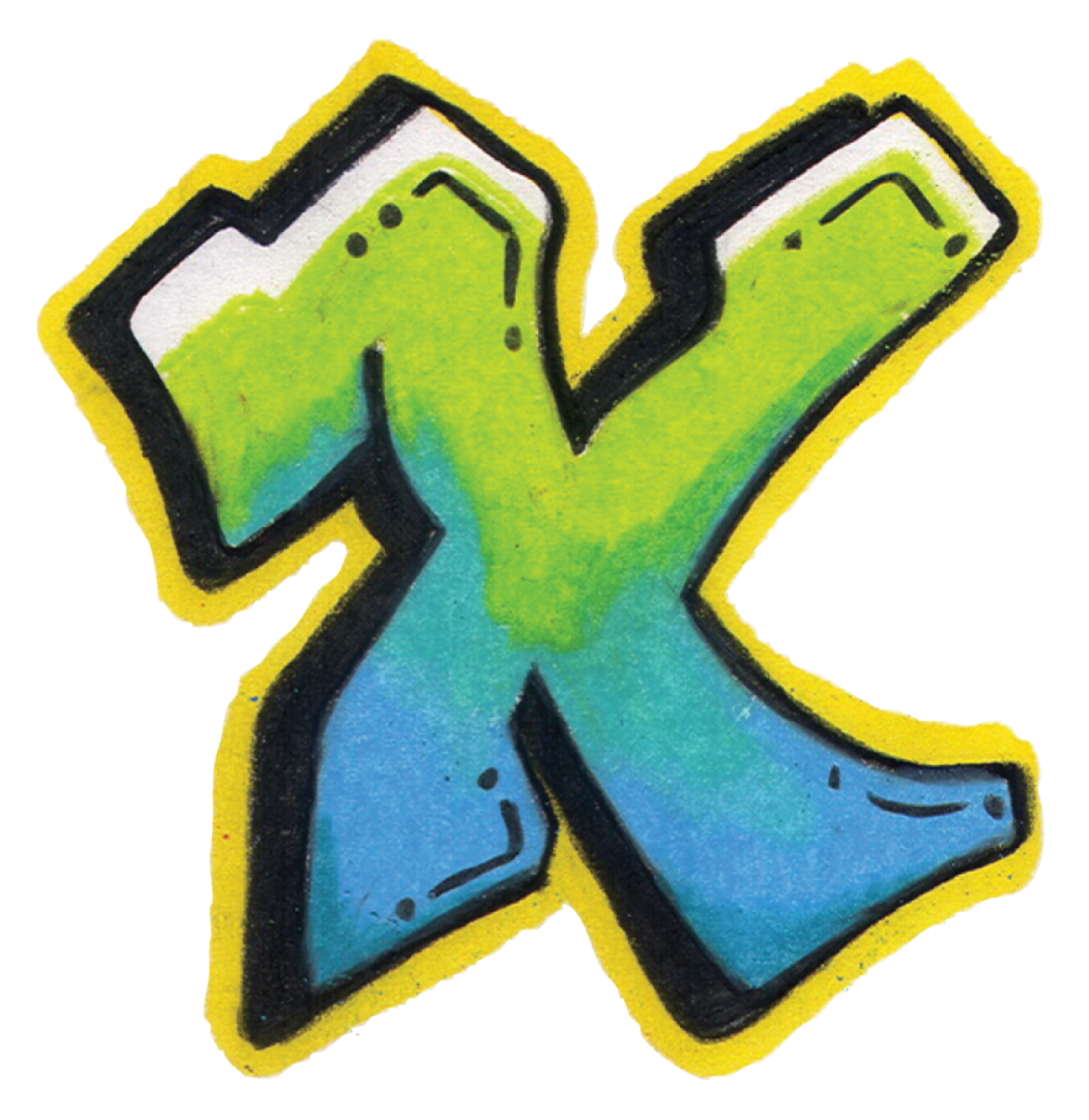 Graffiti Letter X