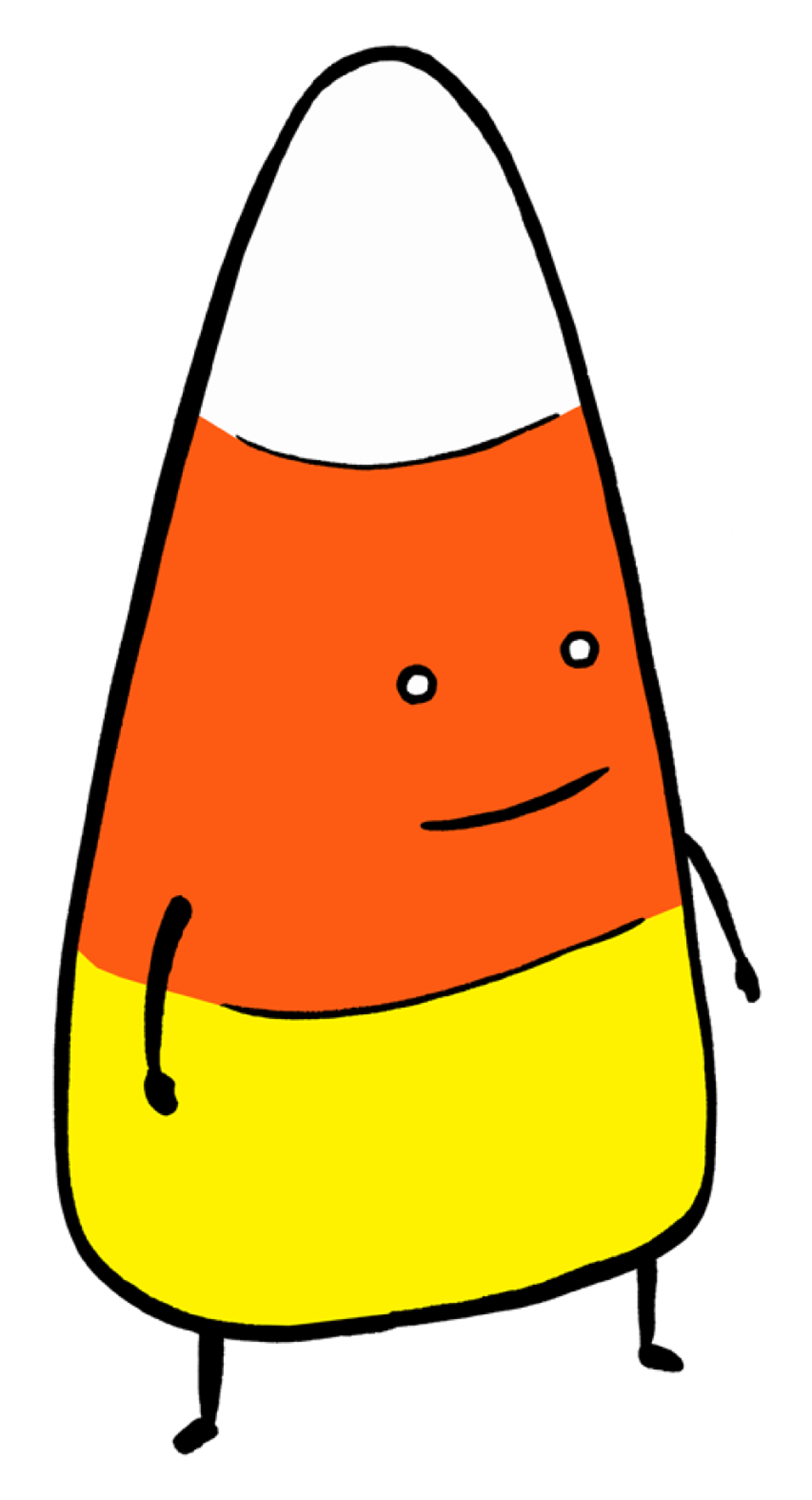 Face Candy Corn