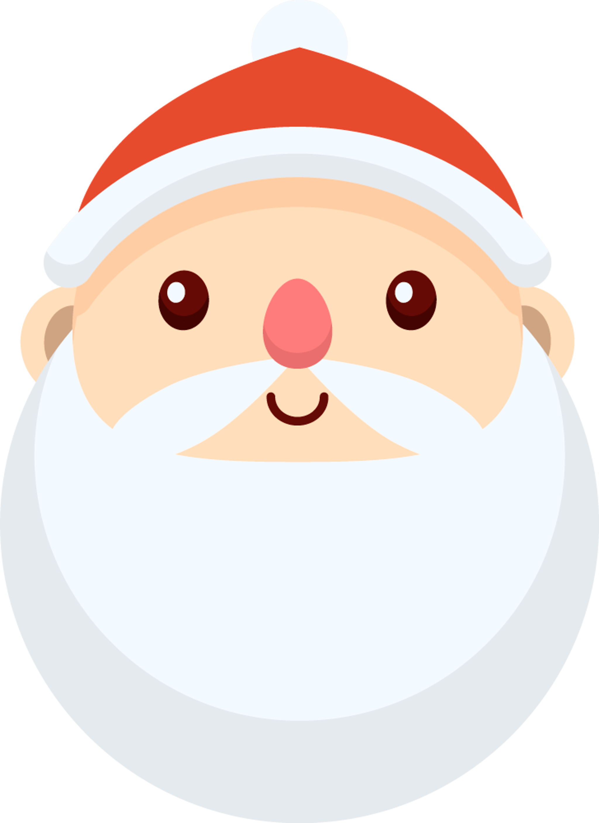 Santa Christmas Face