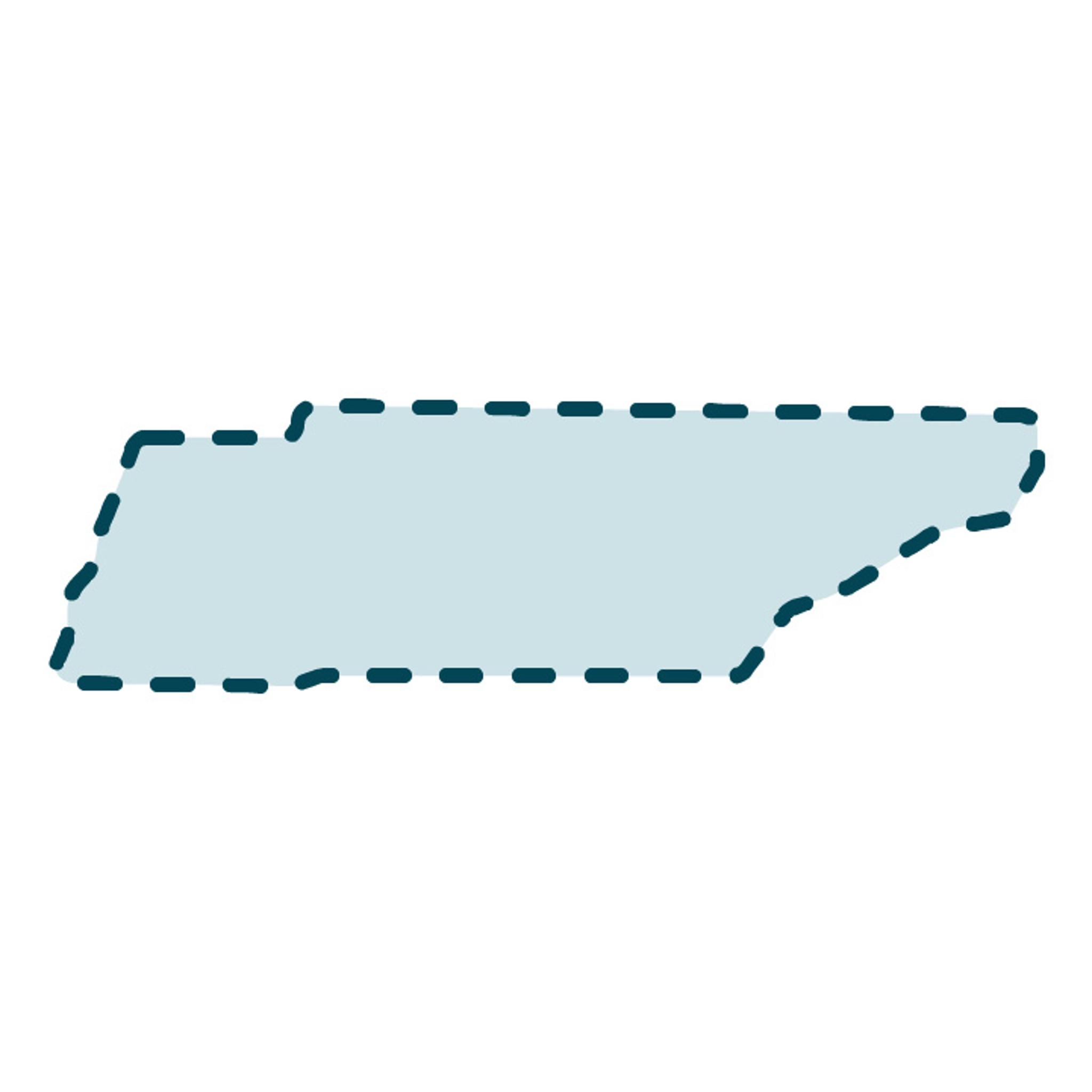 USA Tennessee State Template
