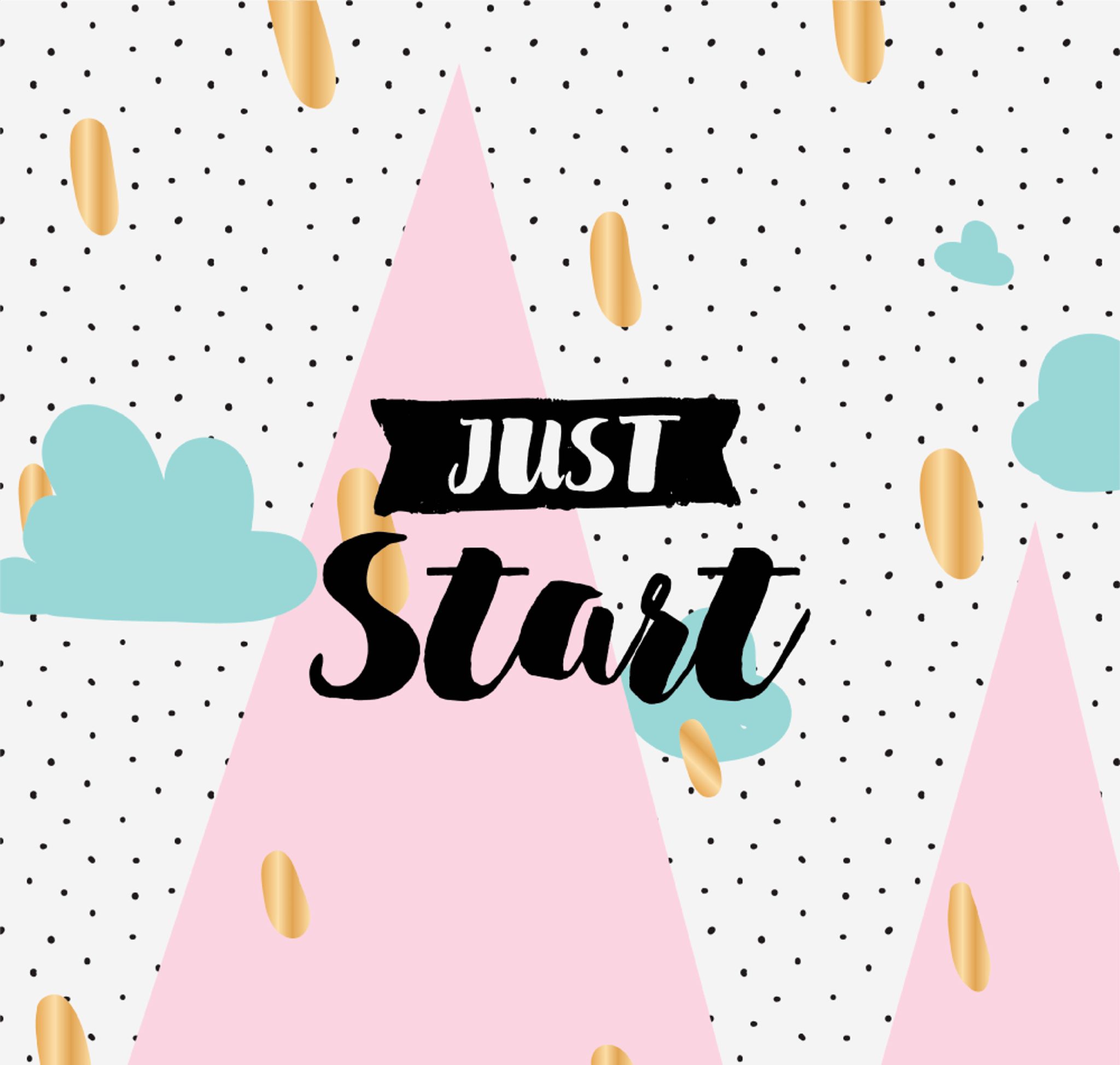 Natalie Ho Just Start Motivational Quote