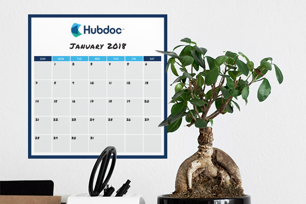 Dry erase calendar wall decal