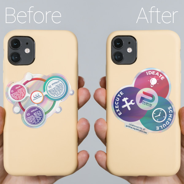 Tip #2 - Consider the size you’re printing your designs at to avoid cluttering or overcomplicating your artwork