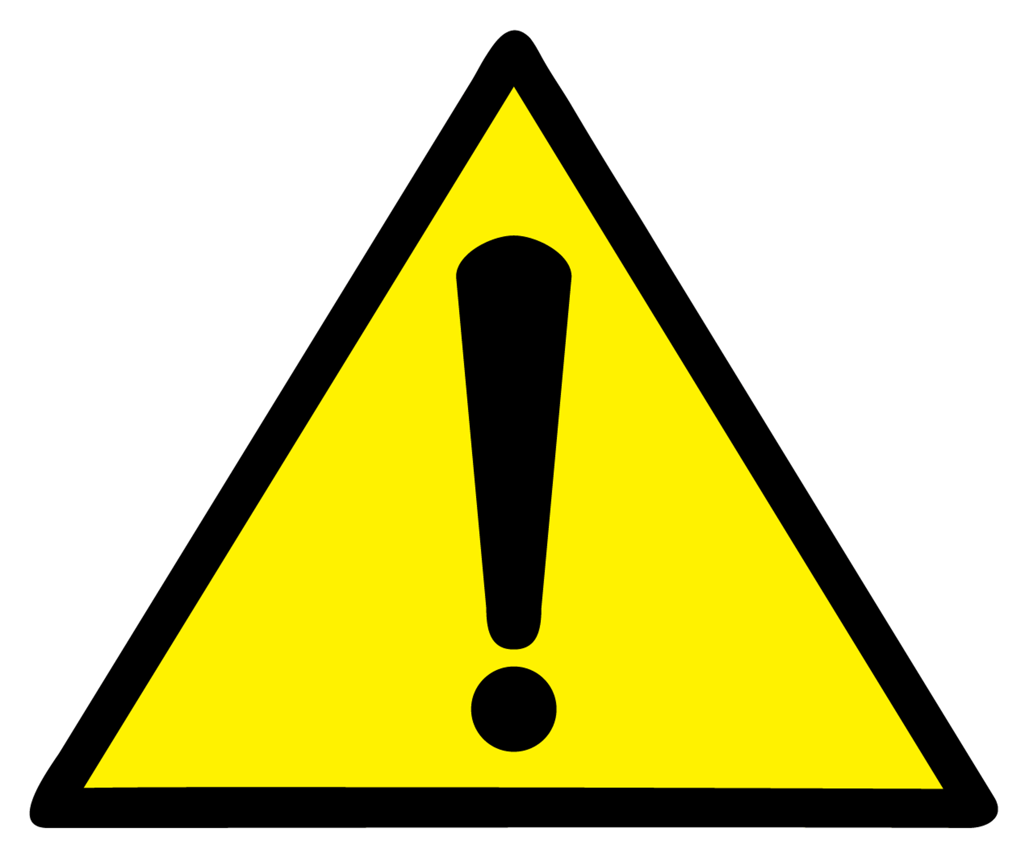 exclaimation sign