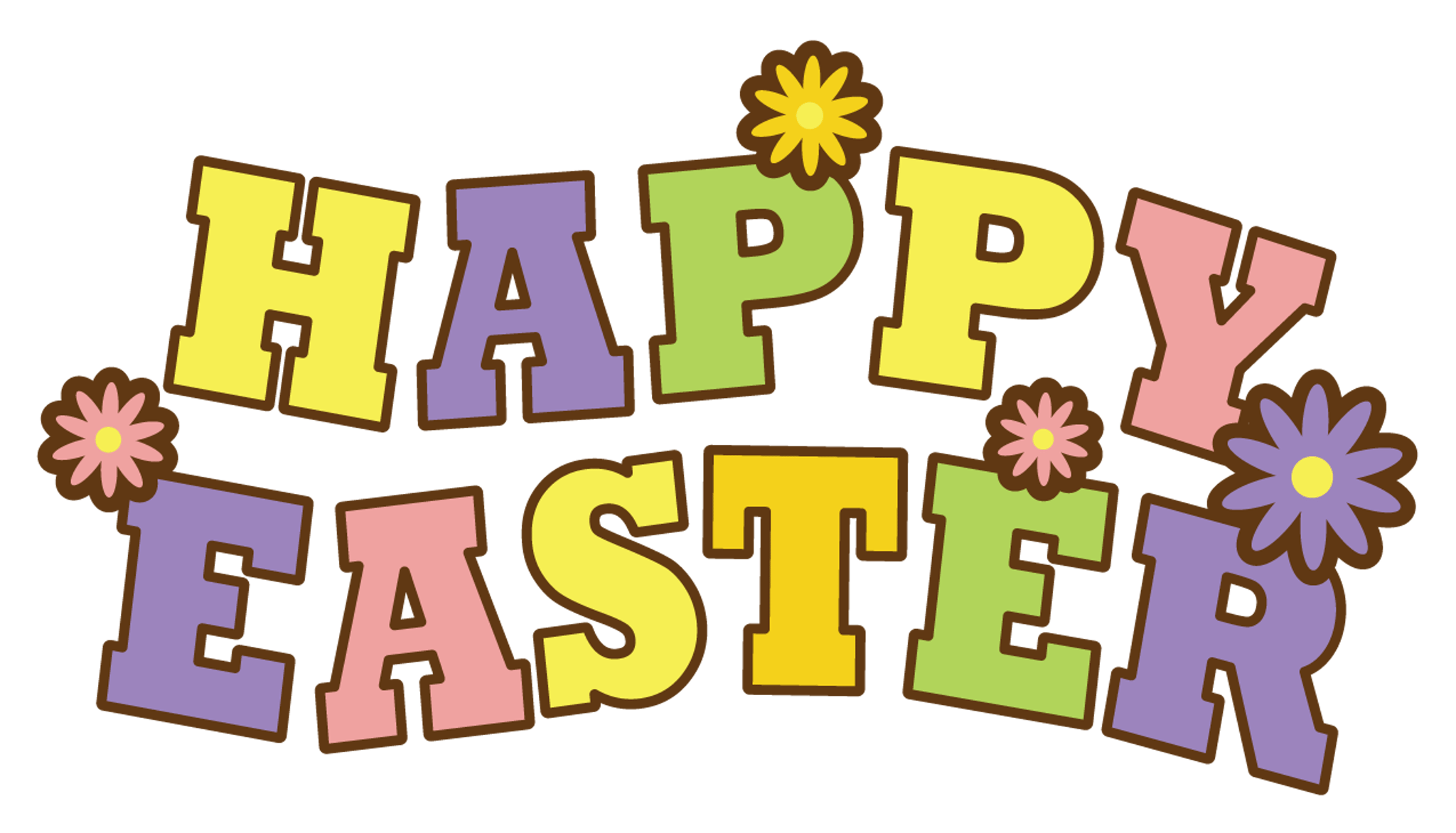 Happy Easter Text