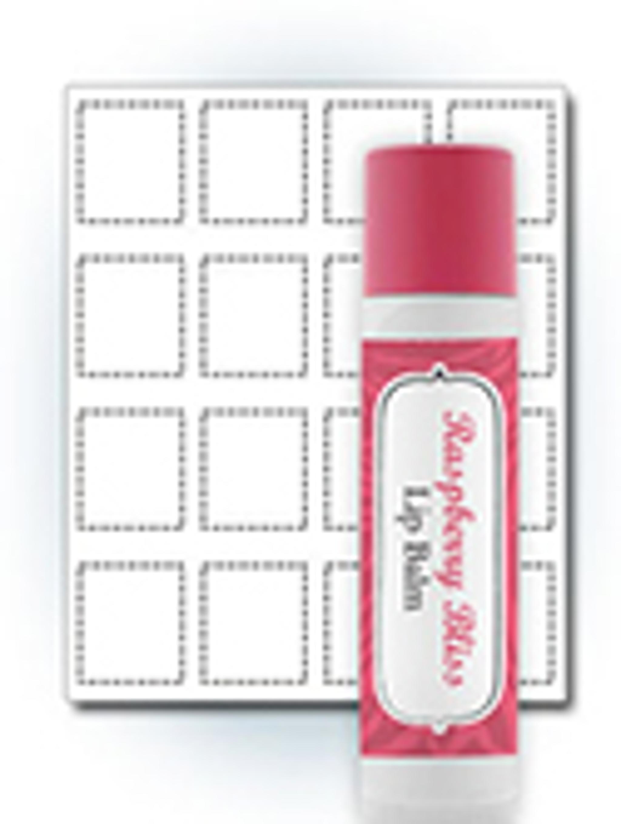 1.75" x 2" Lip Balm Labels