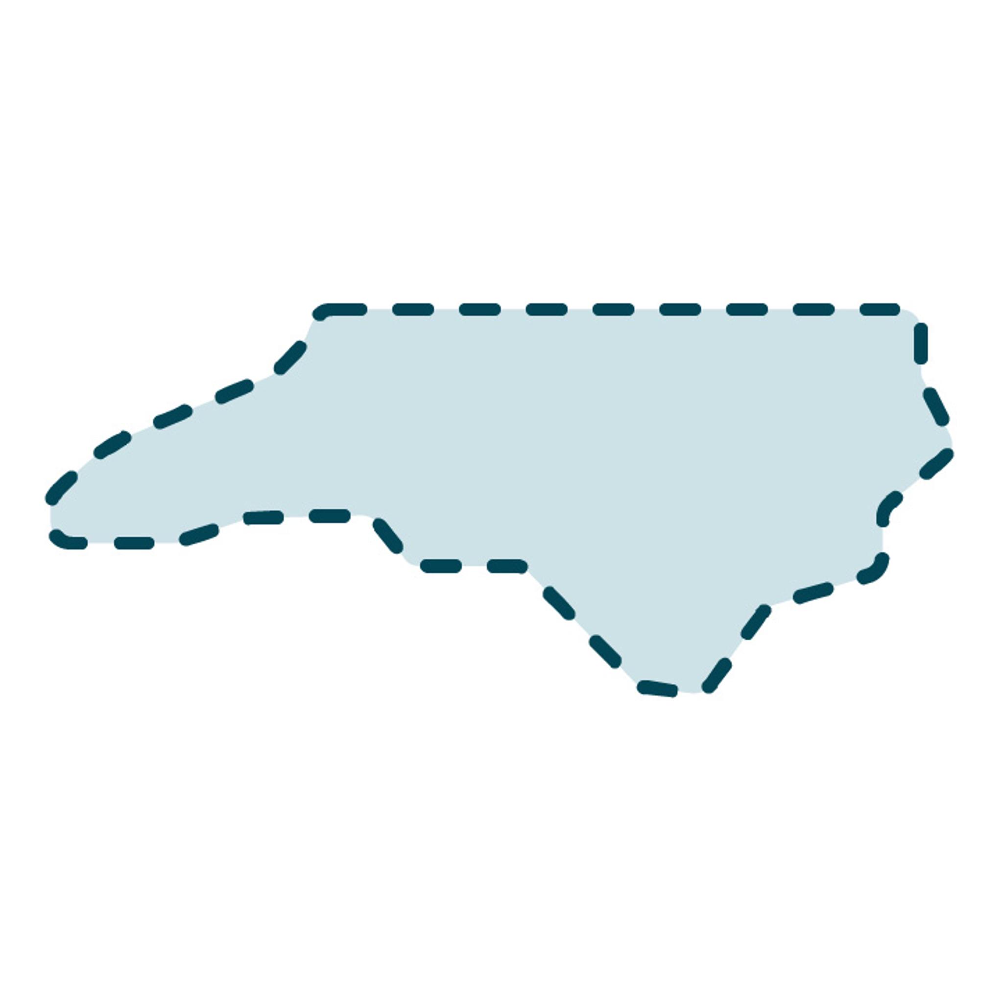 USA North Carolina State Template 