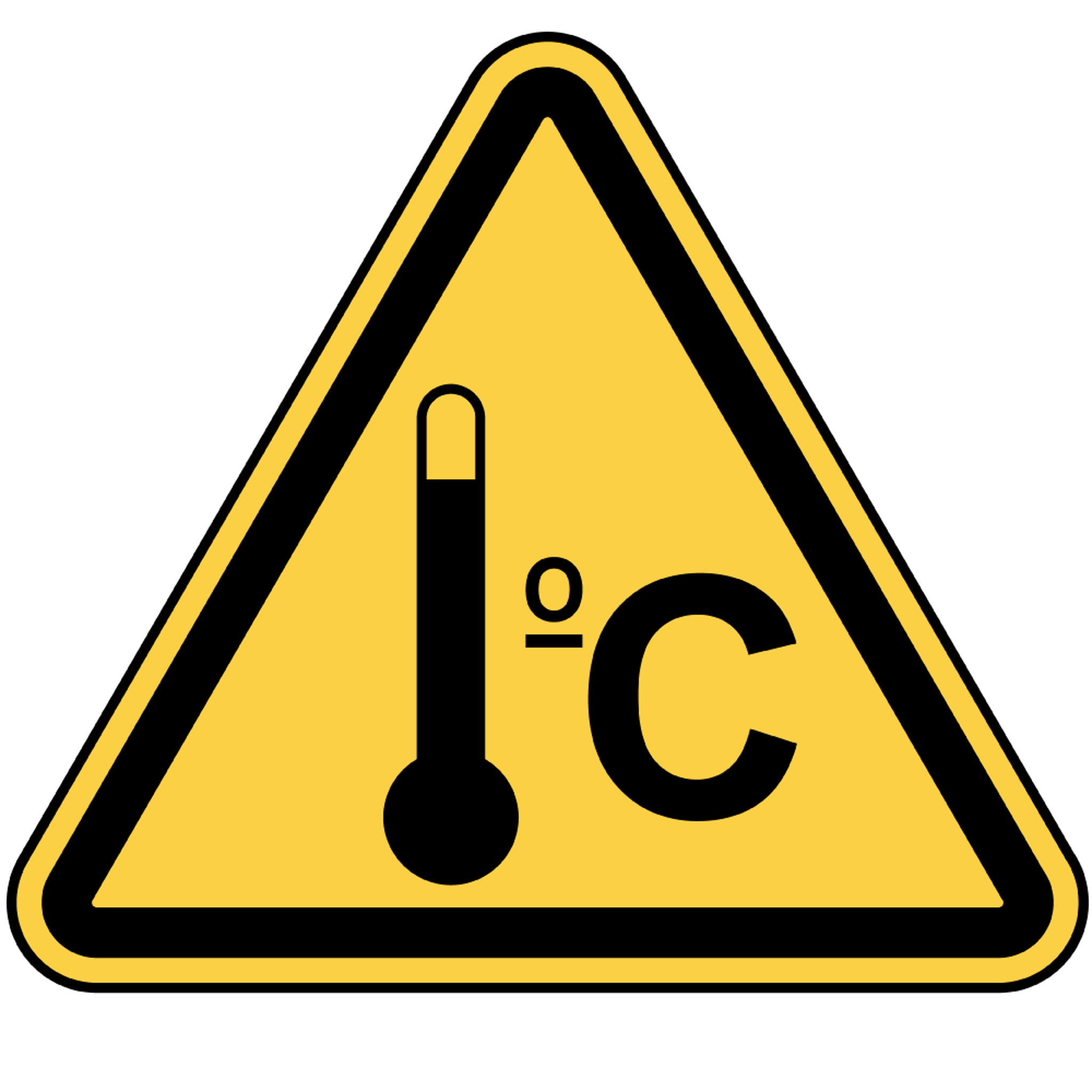 Warning High Temperature