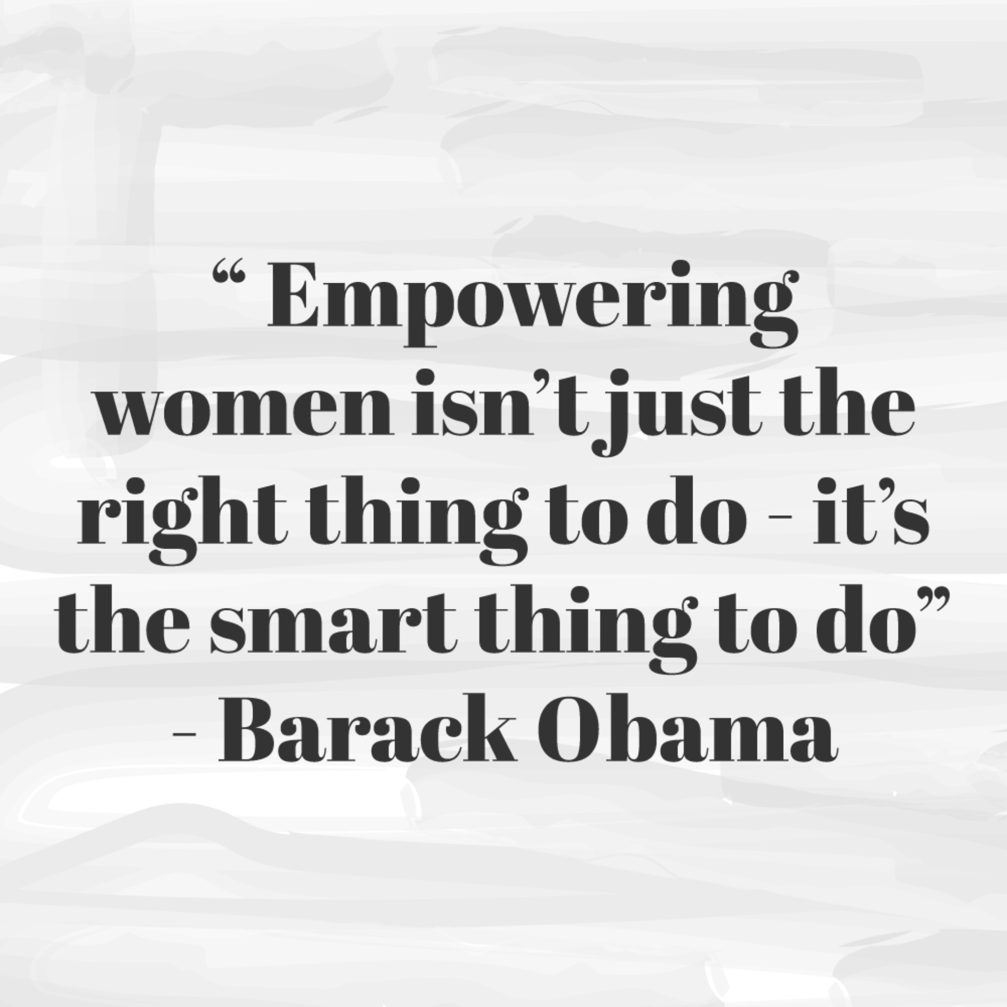 Empowering women quote