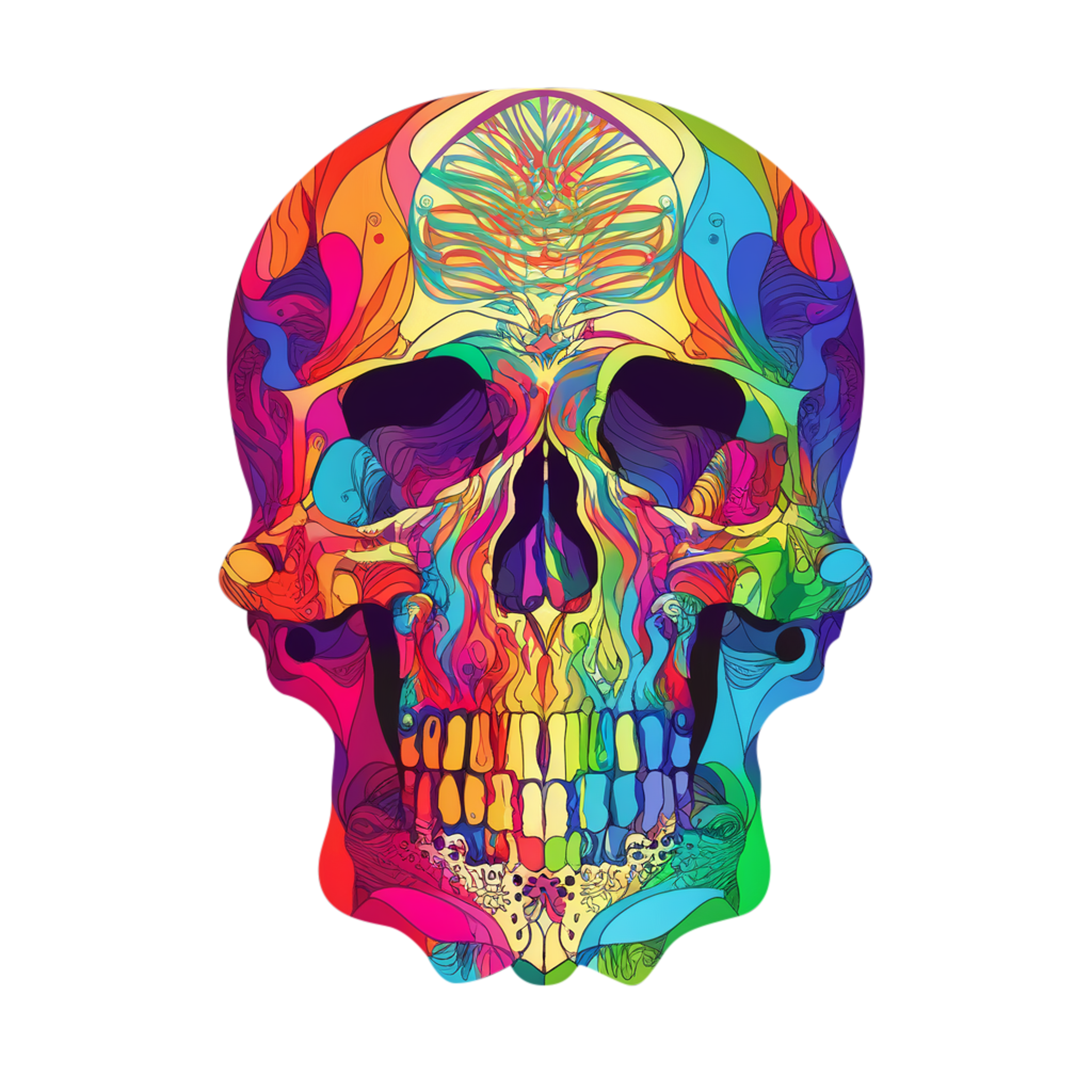 Trippy Skull