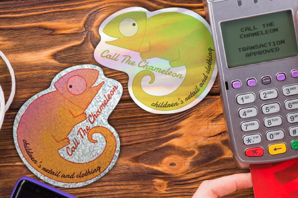 Create premium sticker swag for gift with purchase