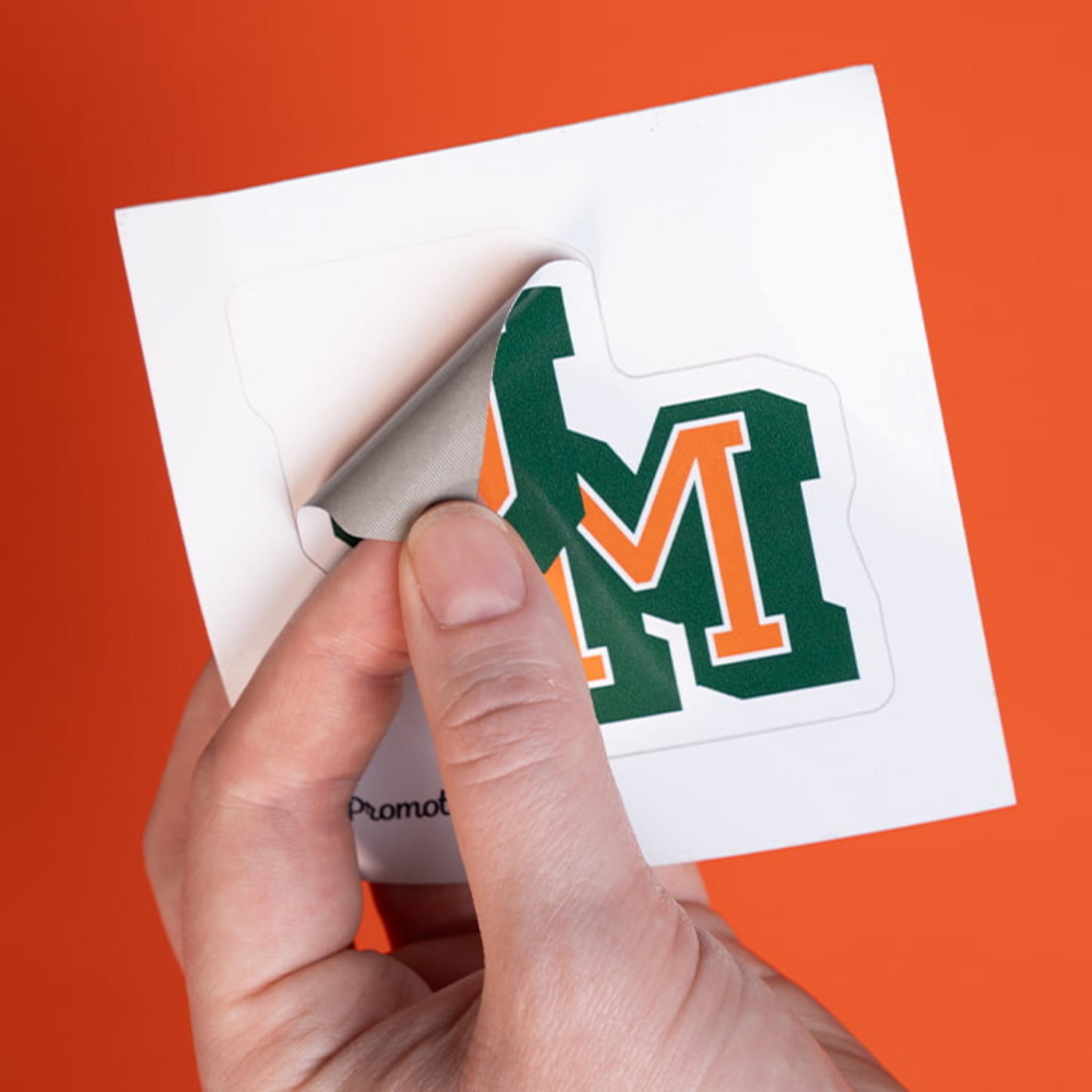 Removable Glossy Kiss-Cut Stickers