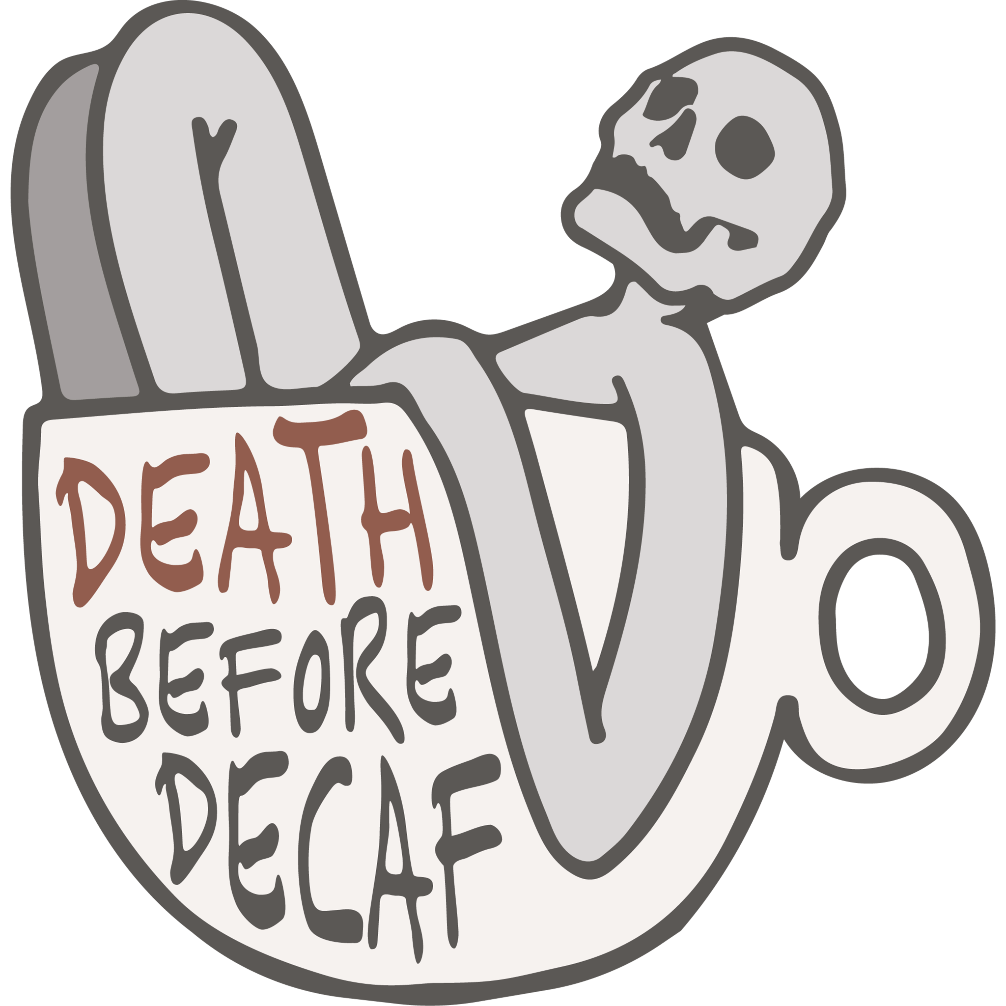 Death Before Decaf Mug