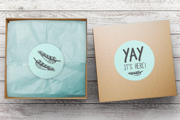 Create an “unboxing experience” with your customers