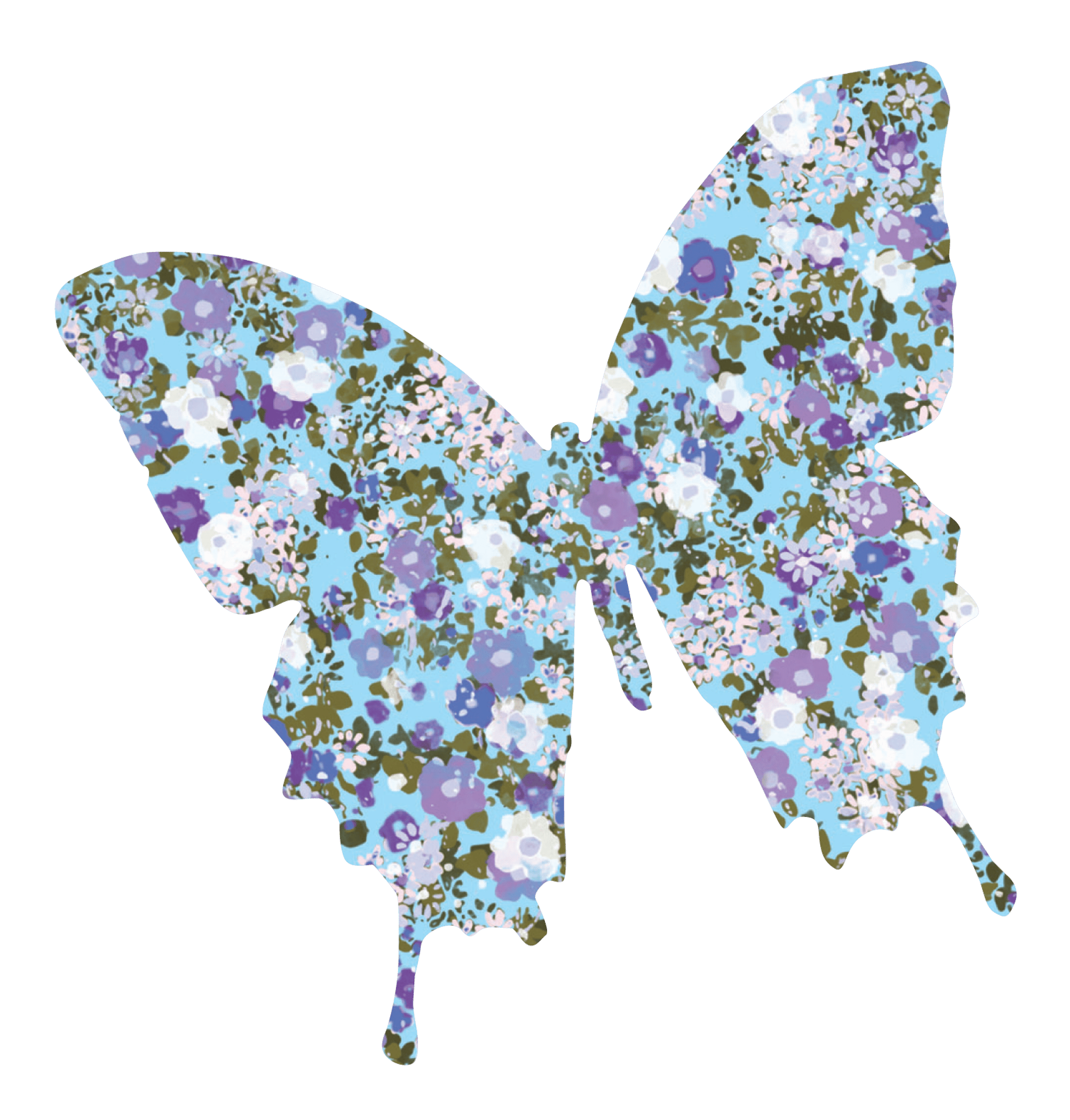 Sweet caroline Floral Butterfly
